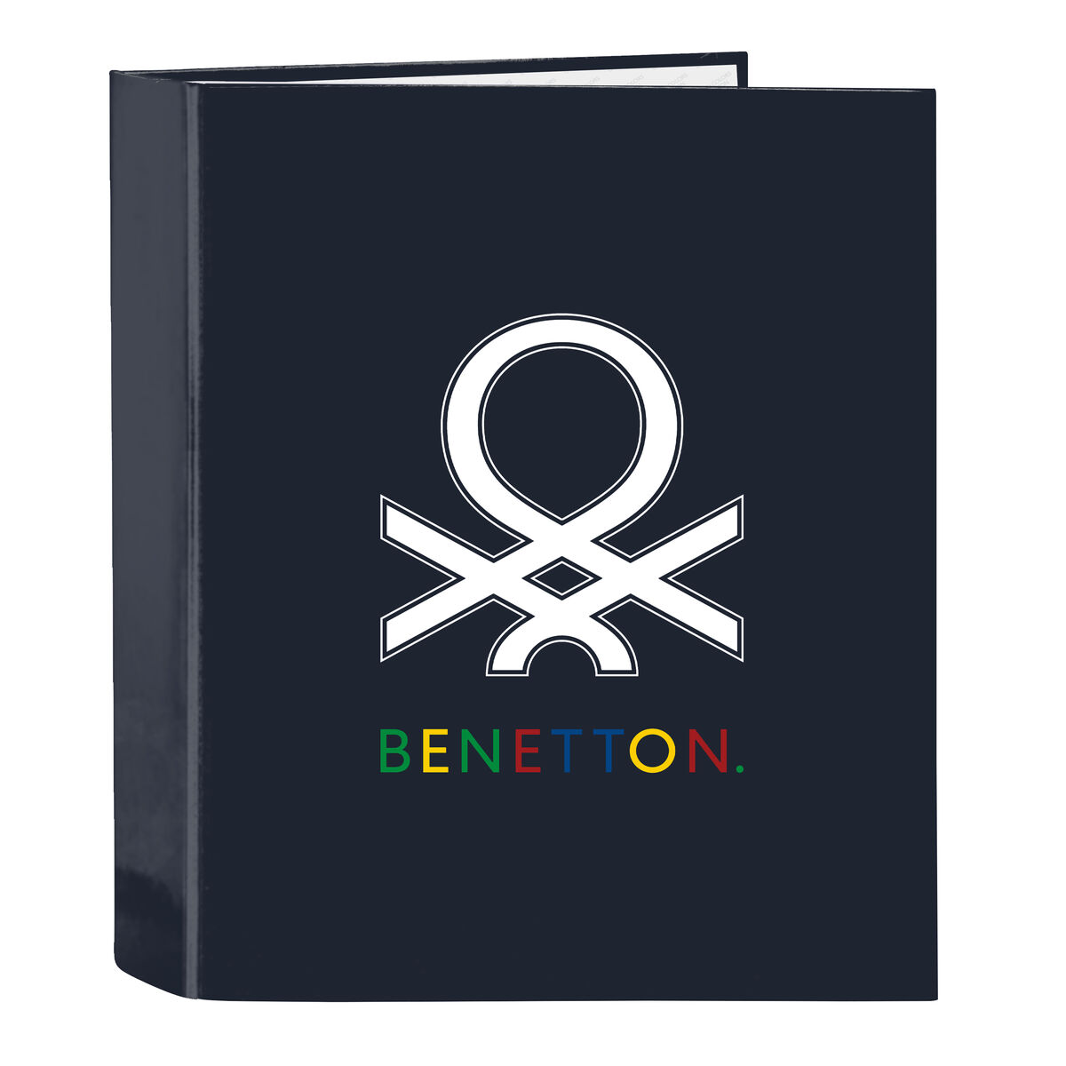 Ring binder Benetton Sixties Navy Blue A4 (27 x 33 x 6 cm) Ring binder Benetton Sixties Navy Blue A4 (27 x 33 x 6 cm)