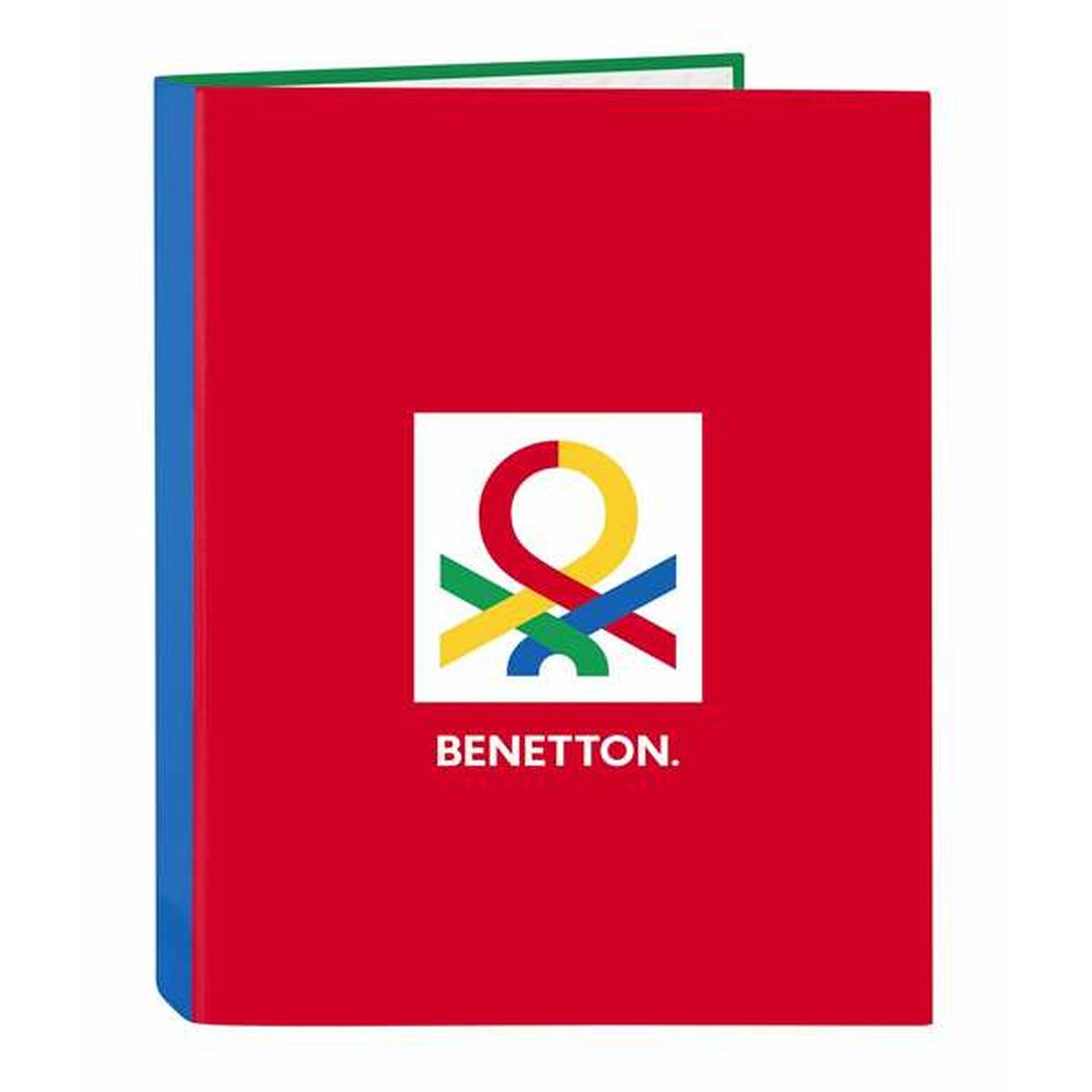 Ring binder Benetton Pop Grey 26,5 x 33 x 4 cm