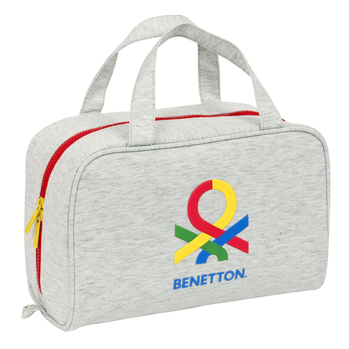 School Toilet Bag Benetton Pop Grey 31 x 14 x 19 cm School Toilet Bag Benetton Pop Grey 31 x 14 x 19 cm