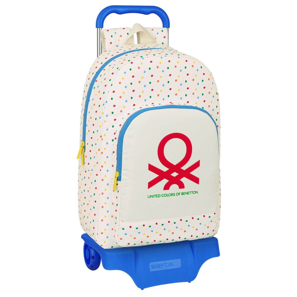 School Rucksack with Wheels Benetton Topitos (30 x 46 x 14 cm) School Rucksack with Wheels Benetton Topitos (30 x 46 x 14 cm)