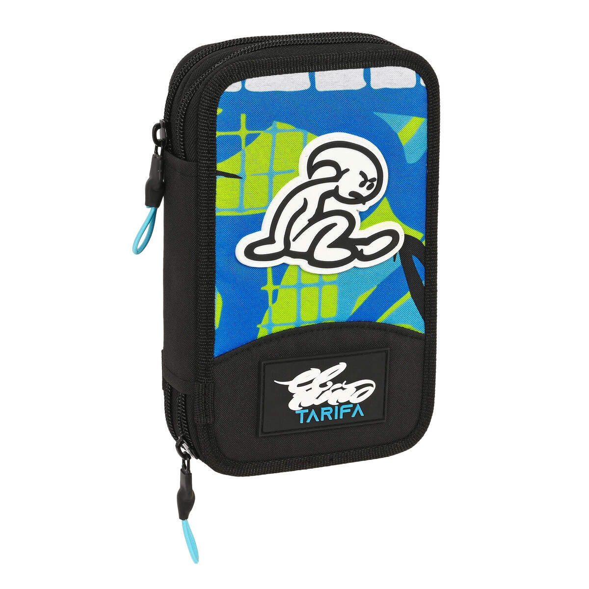 School Case with Accessories El Niño Green bali Black 12.5 x 19.5 x 4 cm (28 Pieces) School Case with Accessories El Niño Green bali Black 12.5 x 19.5 x 4 cm (28 Pieces)