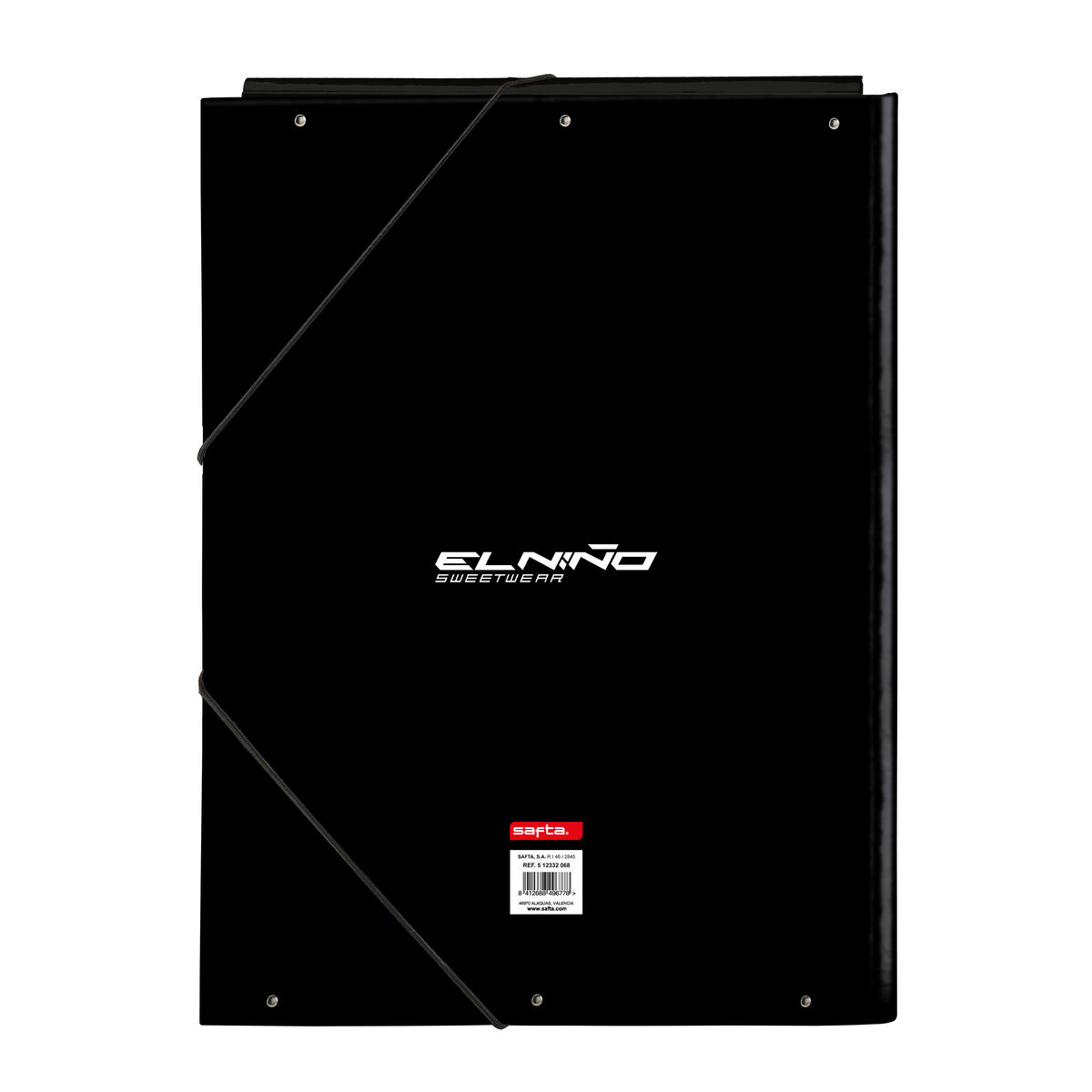 Organiser Folder El NiÃ±o Green bali Black A4