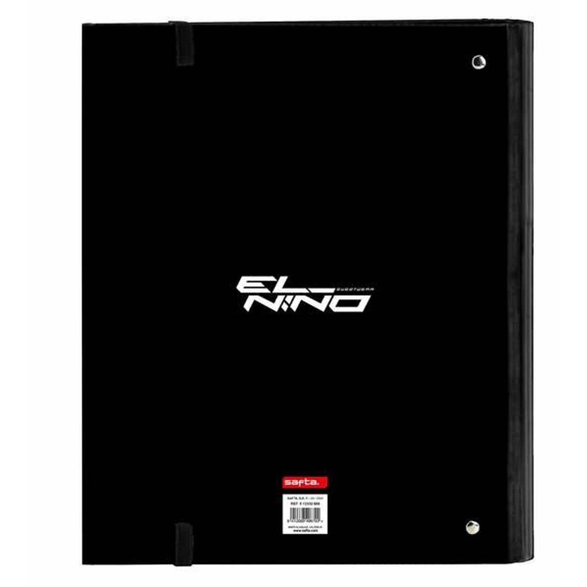 Ring binder El Nio Green Bali Black 27 x 32 x 3,5 cm