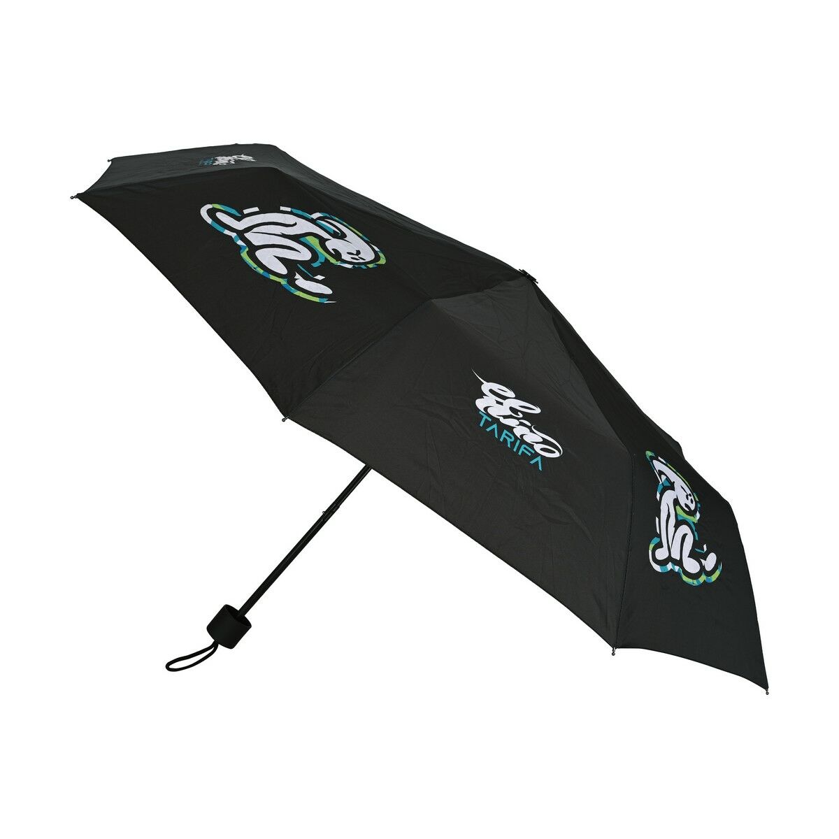 Foldable Umbrella El NiÃ±o Green bali Black (Ã 98 cm)