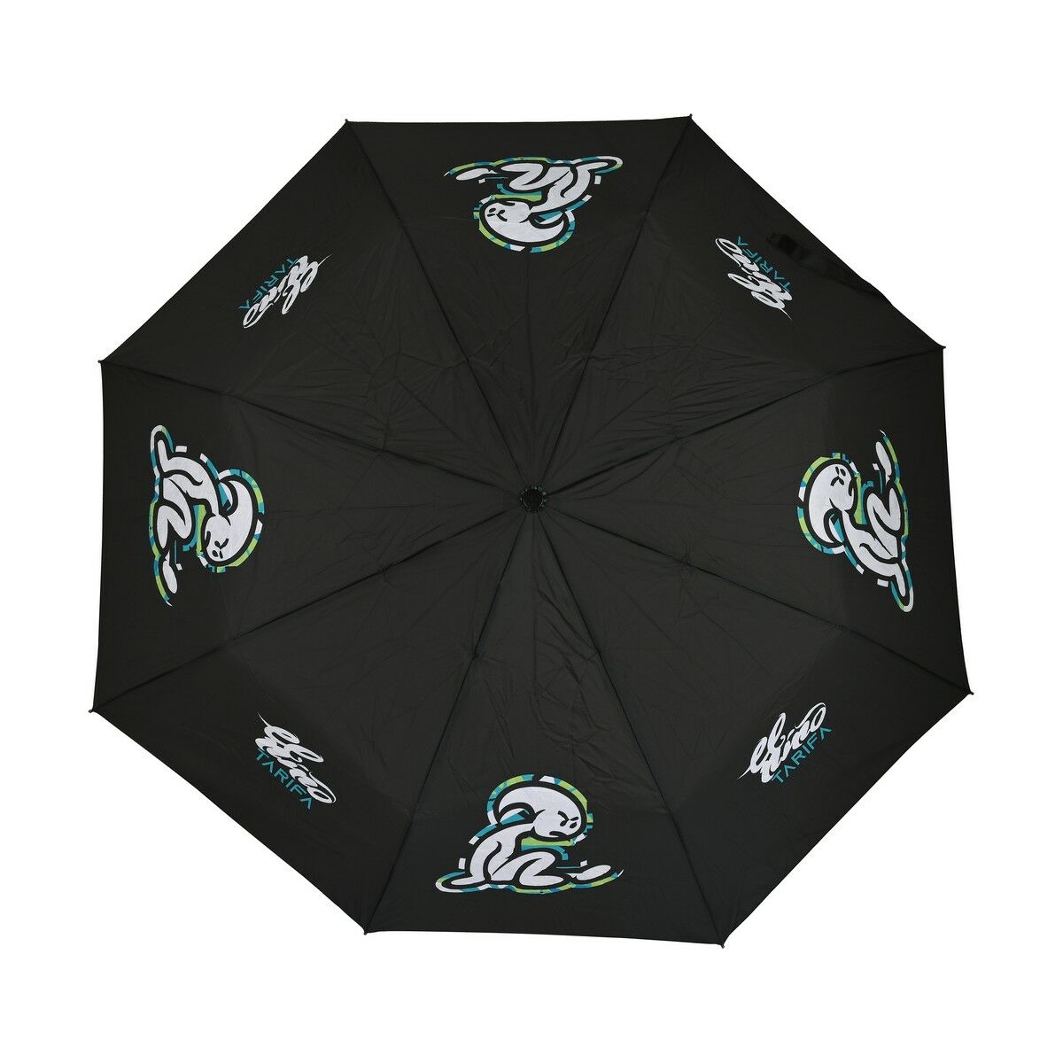Foldable Umbrella El NiÃ±o Green bali Black (Ã 98 cm)