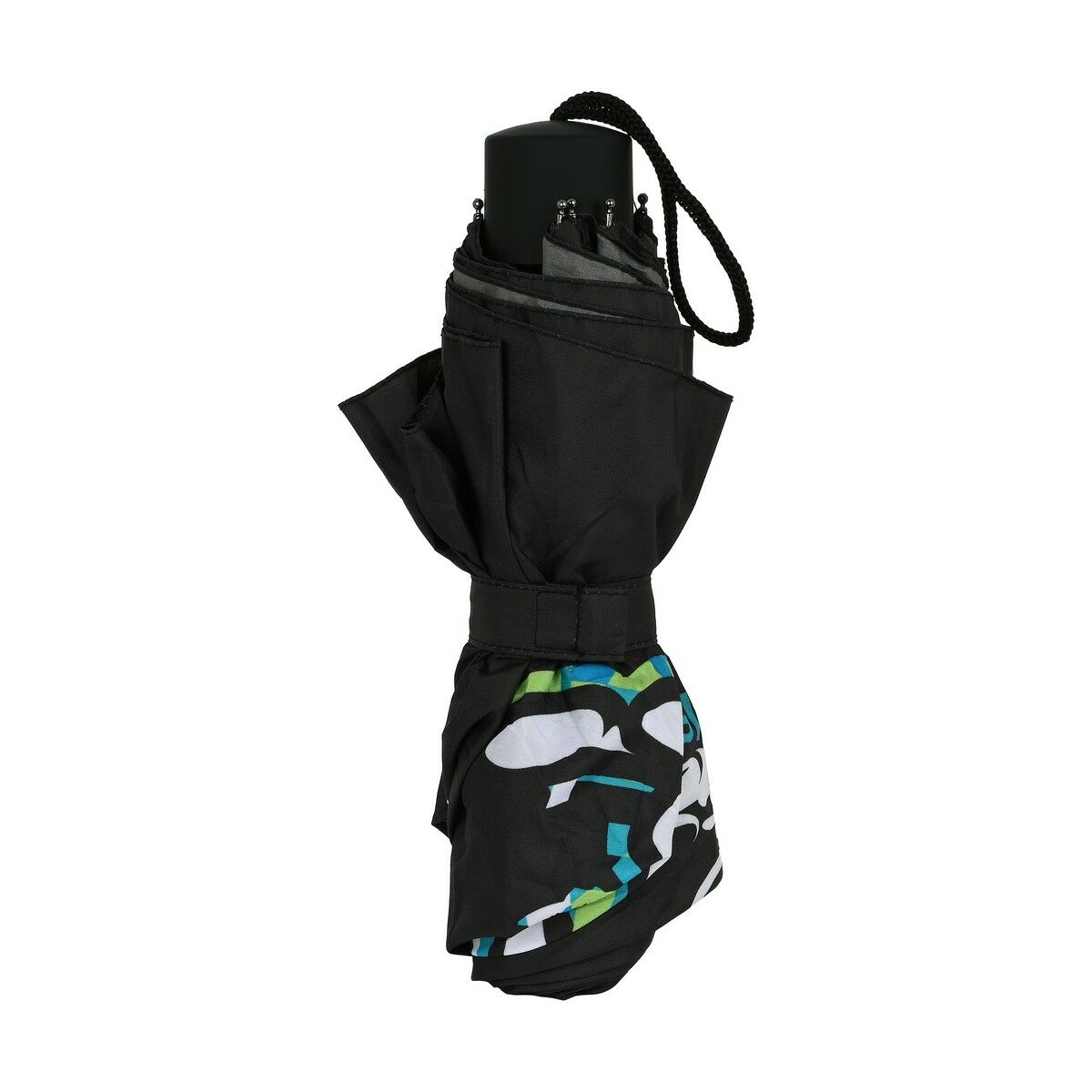 Foldable Umbrella El NiÃ±o Green bali Black (Ã 98 cm)