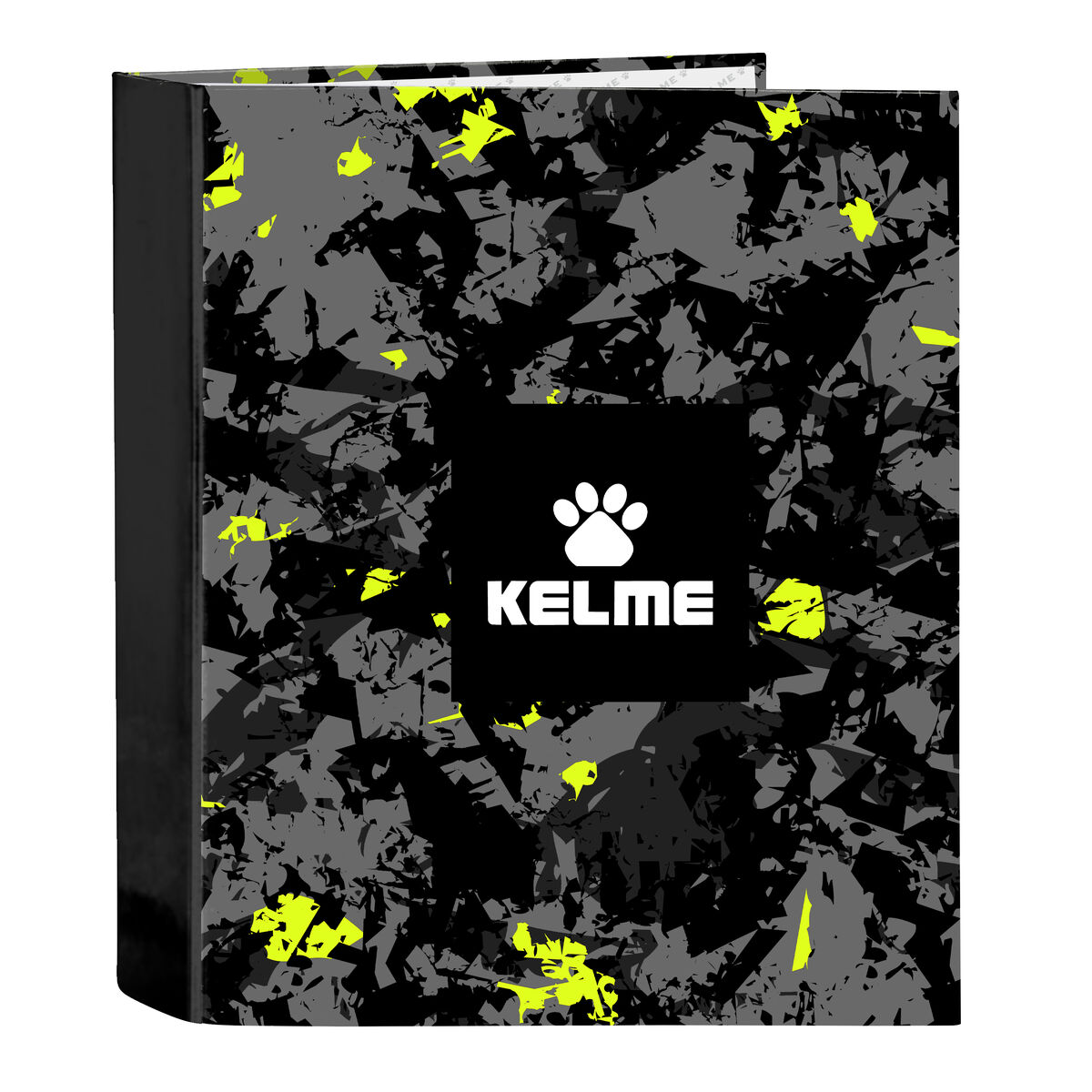 Ring binder Kelme Jungle Black Grey Lime A4 (27 x 33 x 6 cm) Ring binder Kelme Jungle Black Grey Lime A4 (27 x 33 x 6 cm)