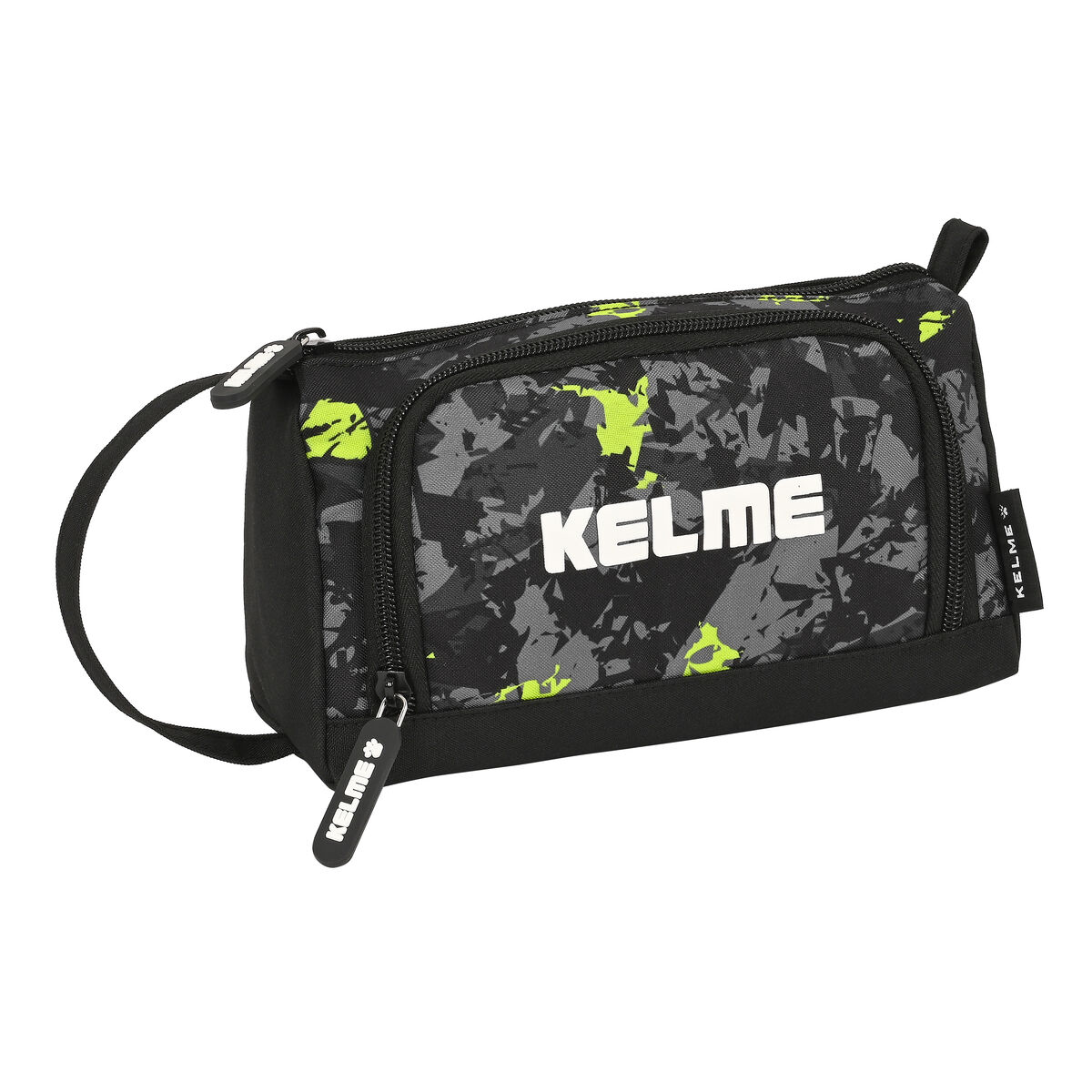 School Case Kelme Jungle Black Grey Lime 20 x 11 x 8.5 cm School Case Kelme Jungle Black Grey Lime 20 x 11 x 8.5 cm
