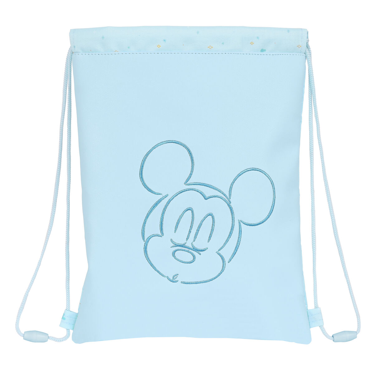 Backpack with Strings Mickey Mouse Baby Light Blue 26 x 34 cm Backpack with Strings Mickey Mouse Baby Light Blue 26 x 34 cm