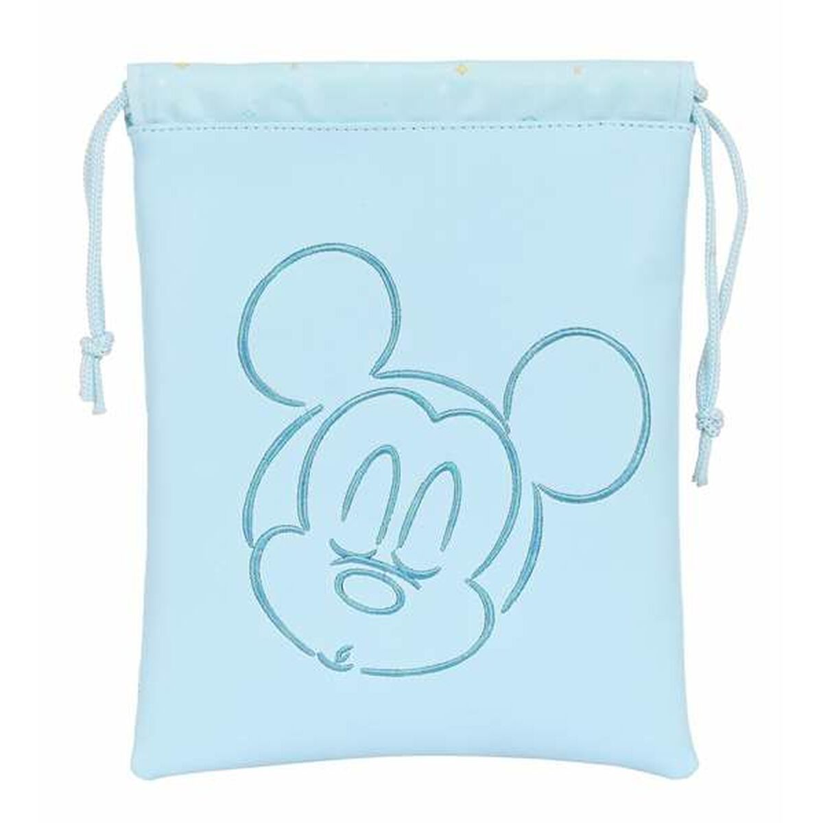 snack bag Mickey Mouse Baby Light Blue Polyurethane 20 x 25 cm snack bag Mickey Mouse Baby Light Blue Polyurethane 20 x 25 cm