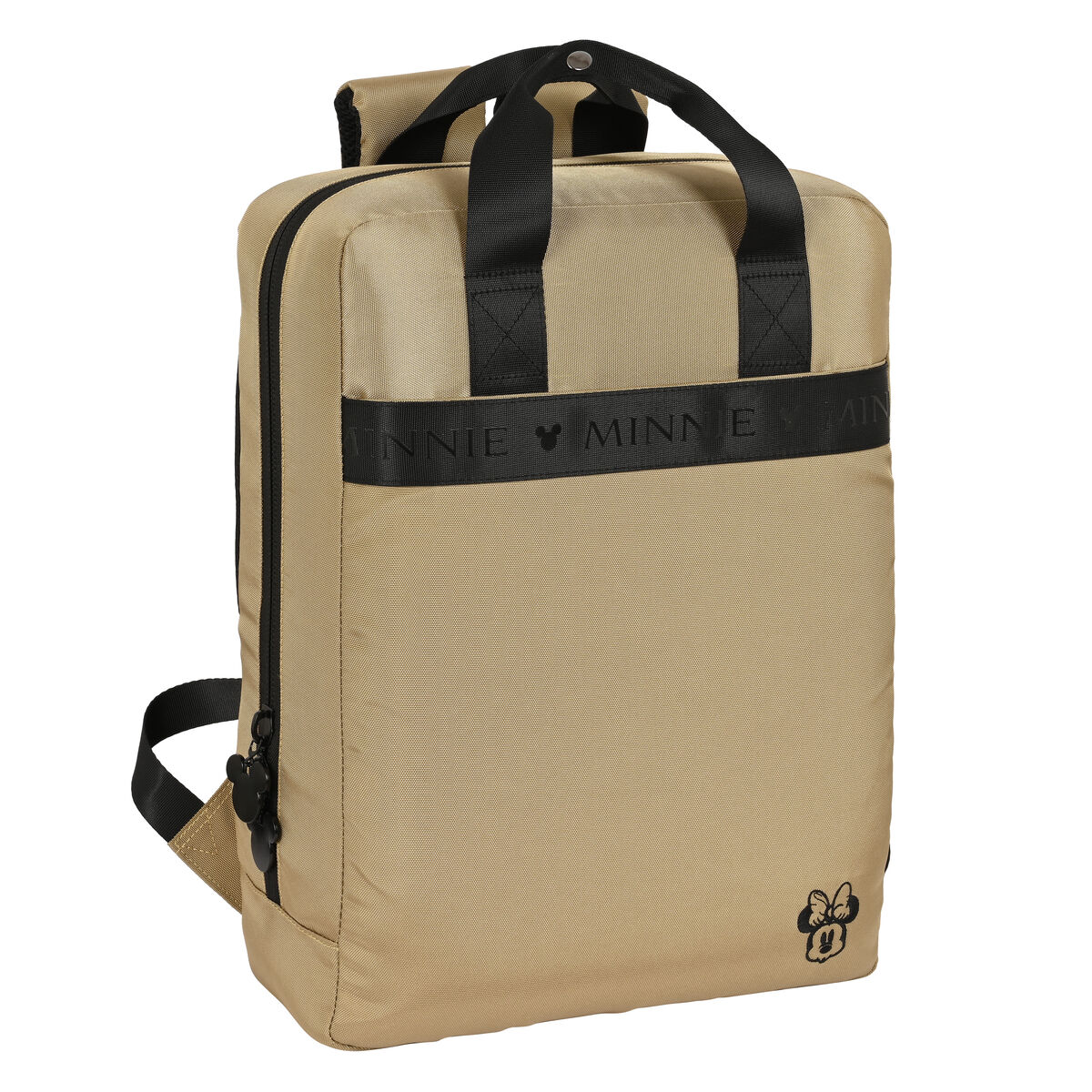 Laptop Backpack Minnie Mouse Beige 13,3”