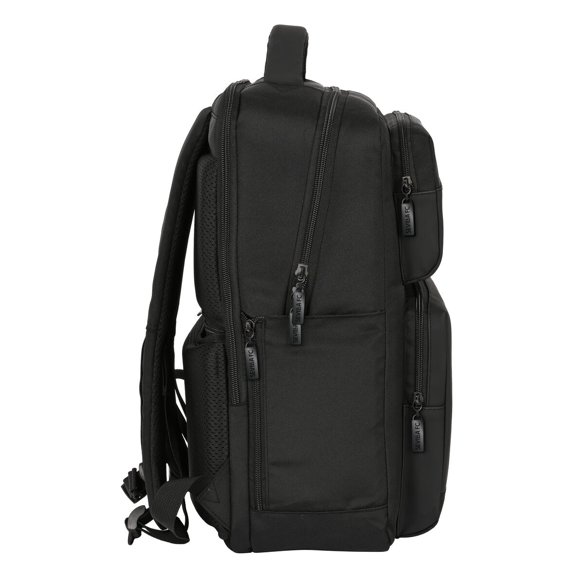 Laptop Backpack Sevilla Fútbol Club Premium 15,6” Black (31 x 44 x 13 cm)
