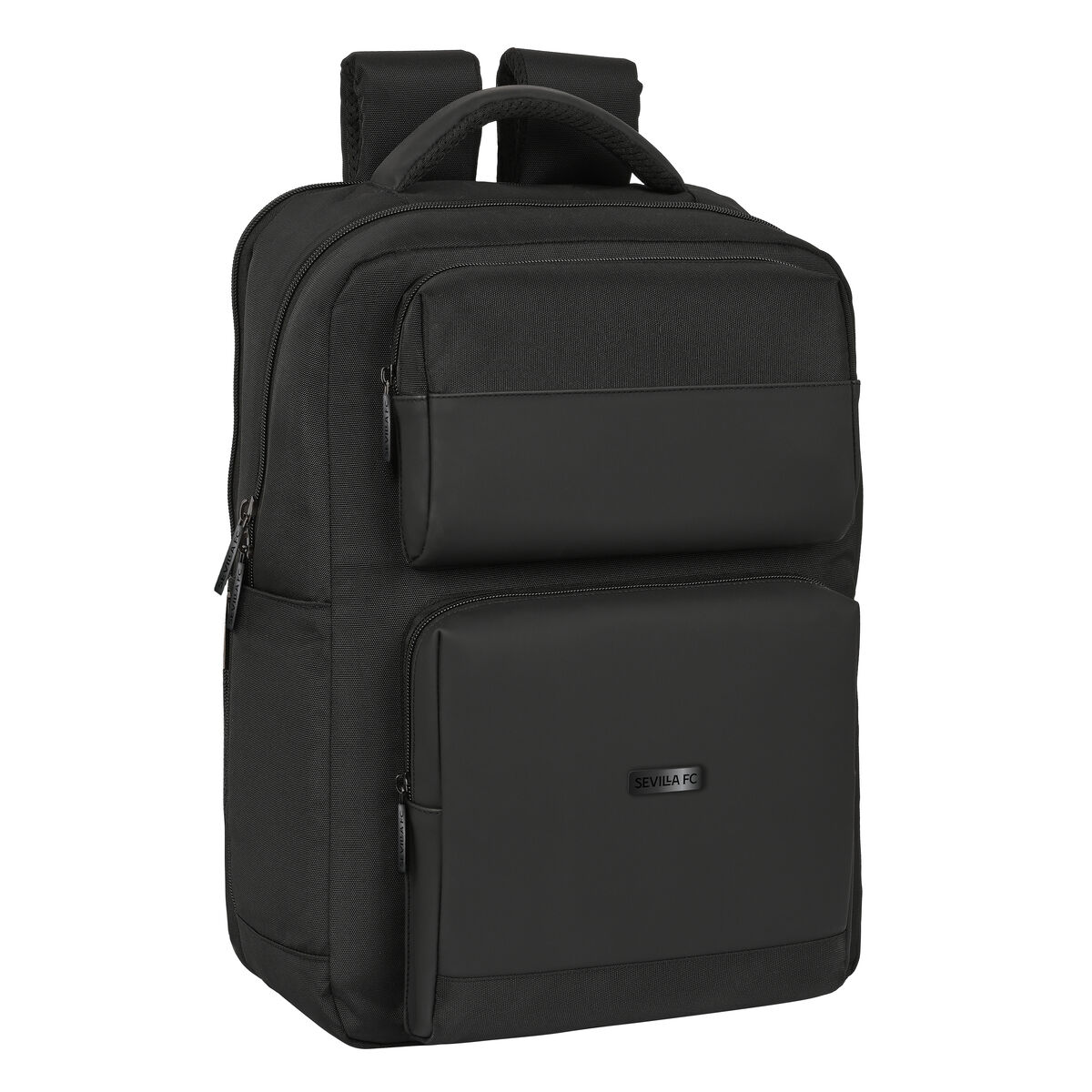 Laptop Backpack Sevilla Fútbol Club Premium 15,6” Black (31 x 44 x 13 cm)