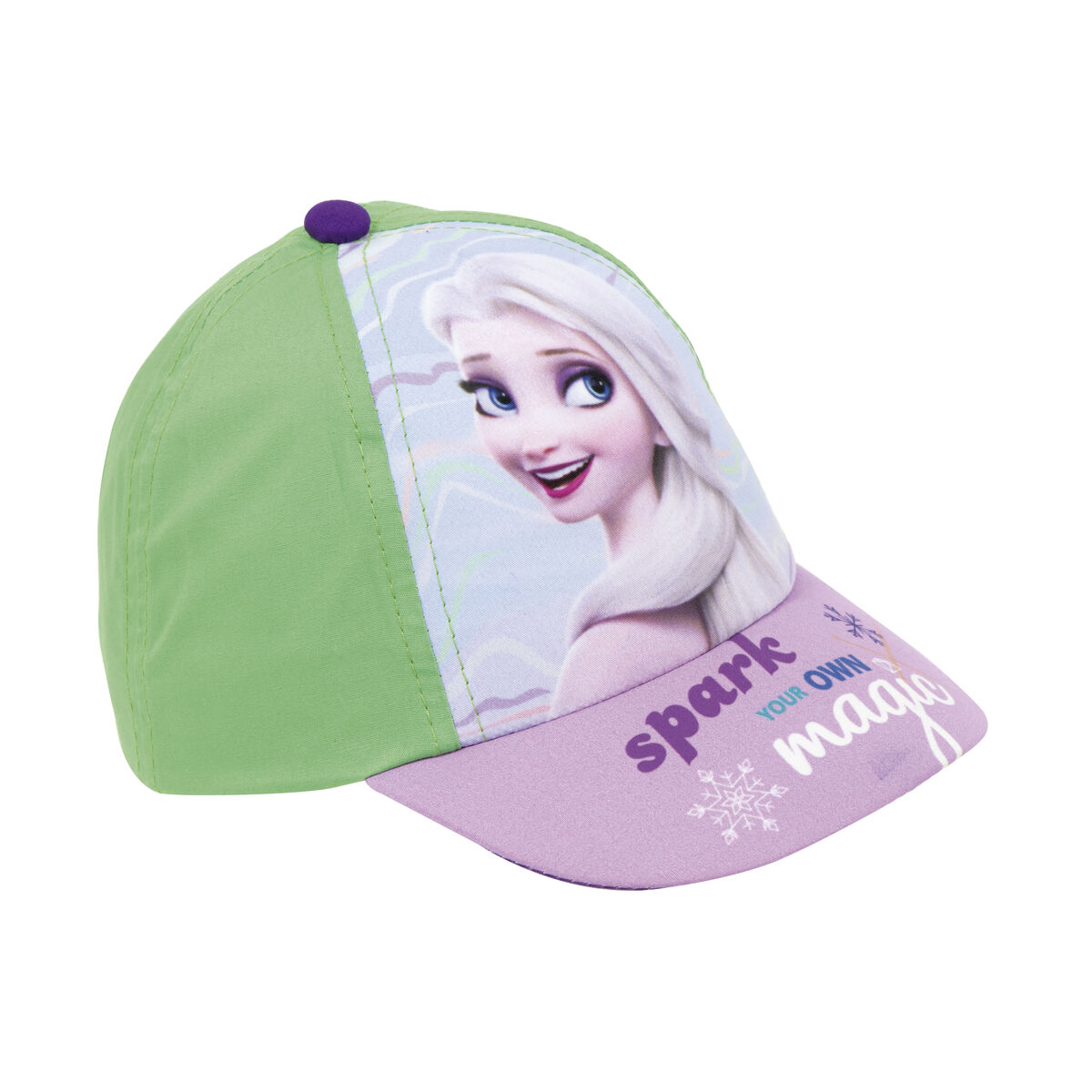 Child Cap Frozen Memories Lilac Green (44-46 cm) Child Cap Frozen Memories Lilac Green (44-46 cm)