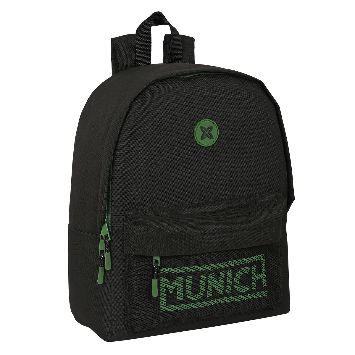 Laptop Backpack Munich Caviar Black 31 x 40 x 16 cm Laptop Backpack Munich Caviar Black 31 x 40 x 16 cm