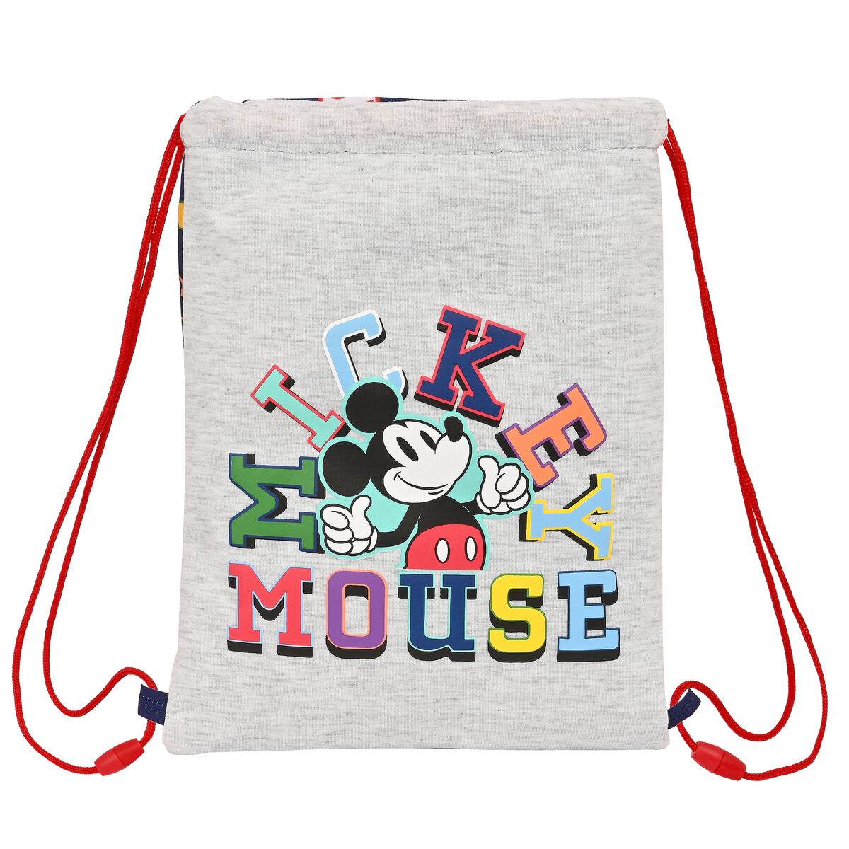 Backpack with Strings Mickey Mouse Clubhouse Only one Navy Blue 26 x 34 x 1 cm Backpack with Strings Mickey Mouse Clubhouse Only one Navy Blue 26 x 34 x 1 cm