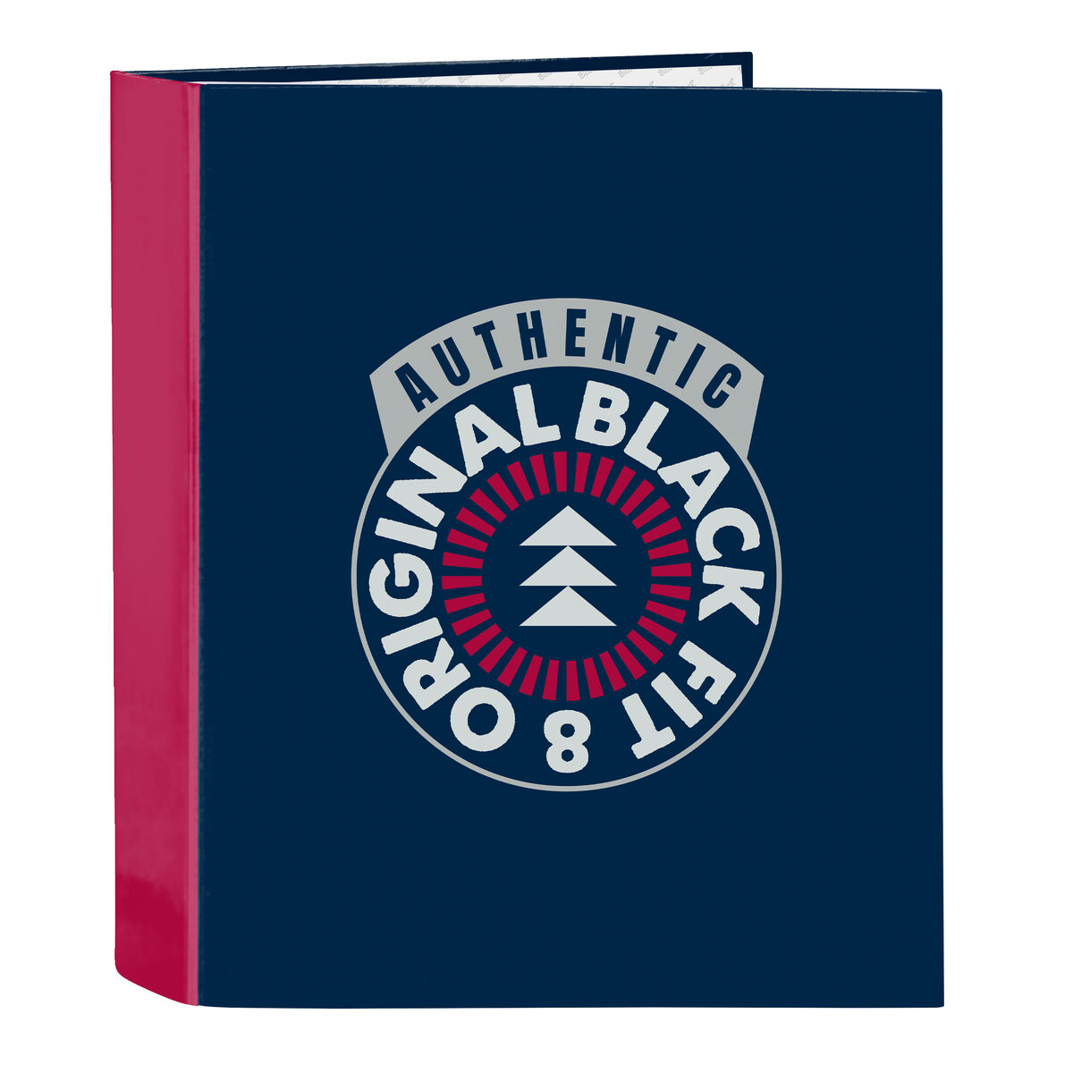 Ring binder BlackFit8 Navy Blue A4 27 x 33 x 6 cm Ring binder BlackFit8 Navy Blue A4 27 x 33 x 6 cm