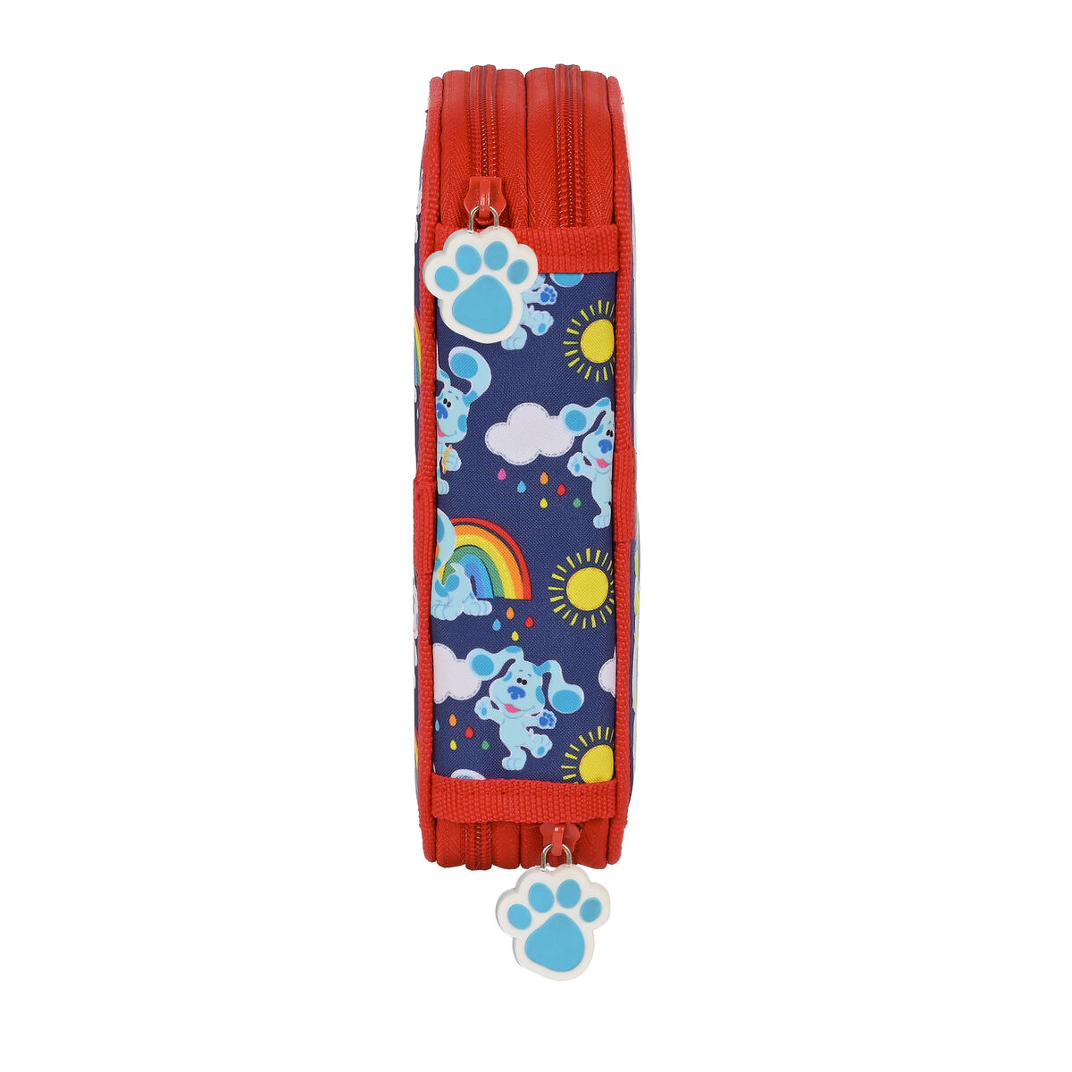 Double Pencil Case Blue’s Clues Navy Blue (28 Pieces)