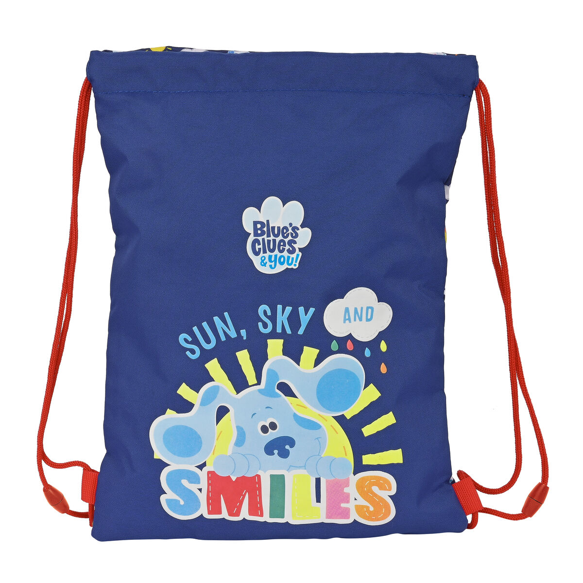 Backpack with Strings Blue’s Clues Navy Blue (26 x 34 x 1 cm)