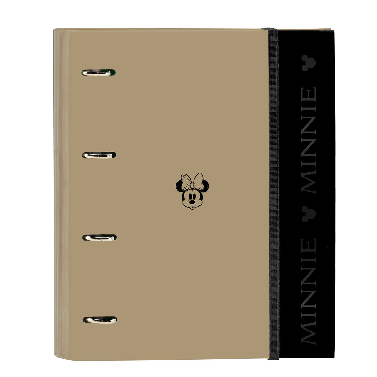 Ring binder Minnie Mouse Beige (27 x 32 x 3.5 cm) Ring binder Minnie Mouse Beige (27 x 32 x 3.5 cm)