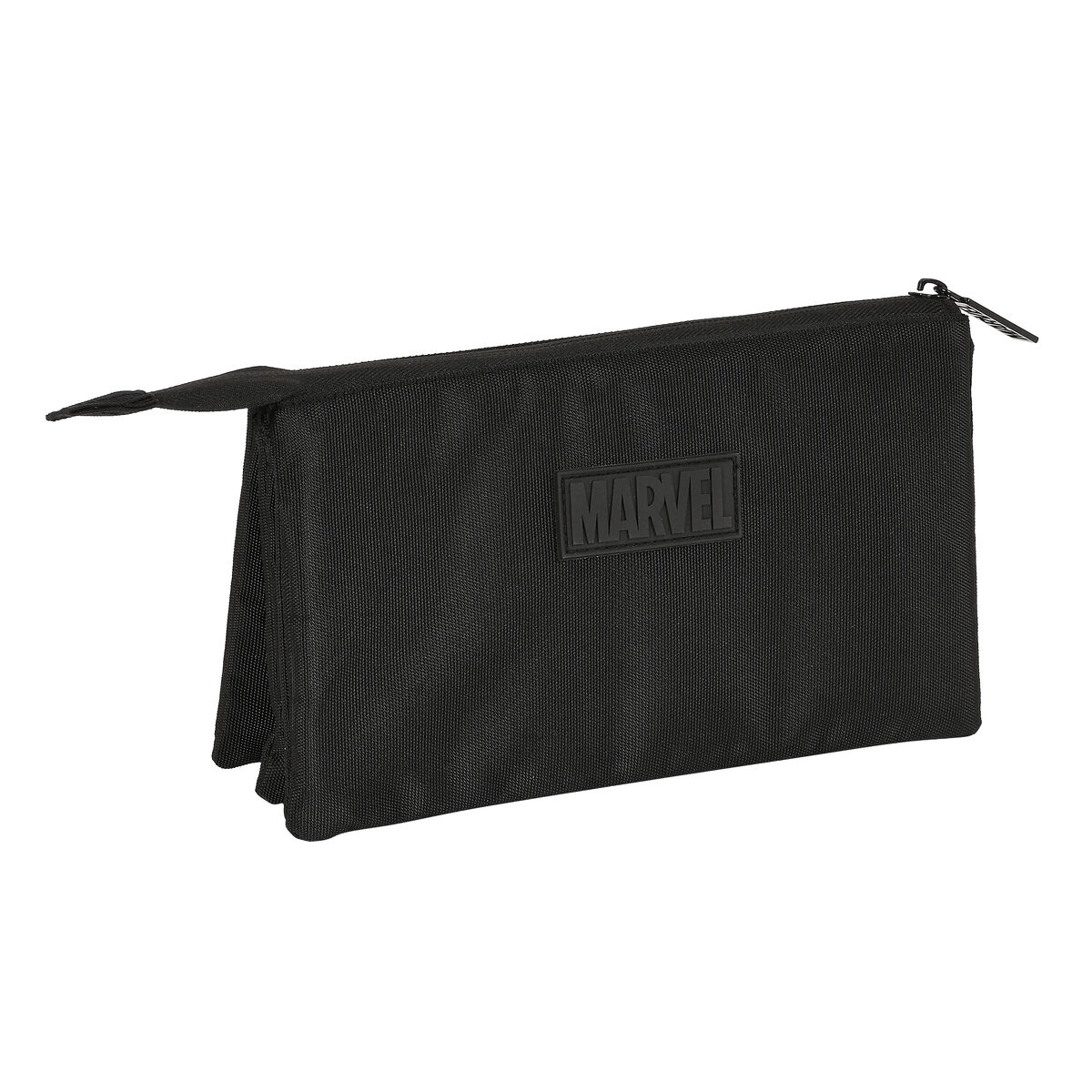 Triple Carry-all CapitÃ¡n AmÃ©rica Black (22 x 12 x 3 cm)