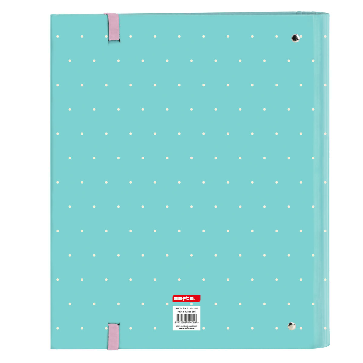 Ring binder Vicky MartÃ­n Berrocal Mint paradise Mint (27 x 32 x 3.5 cm)