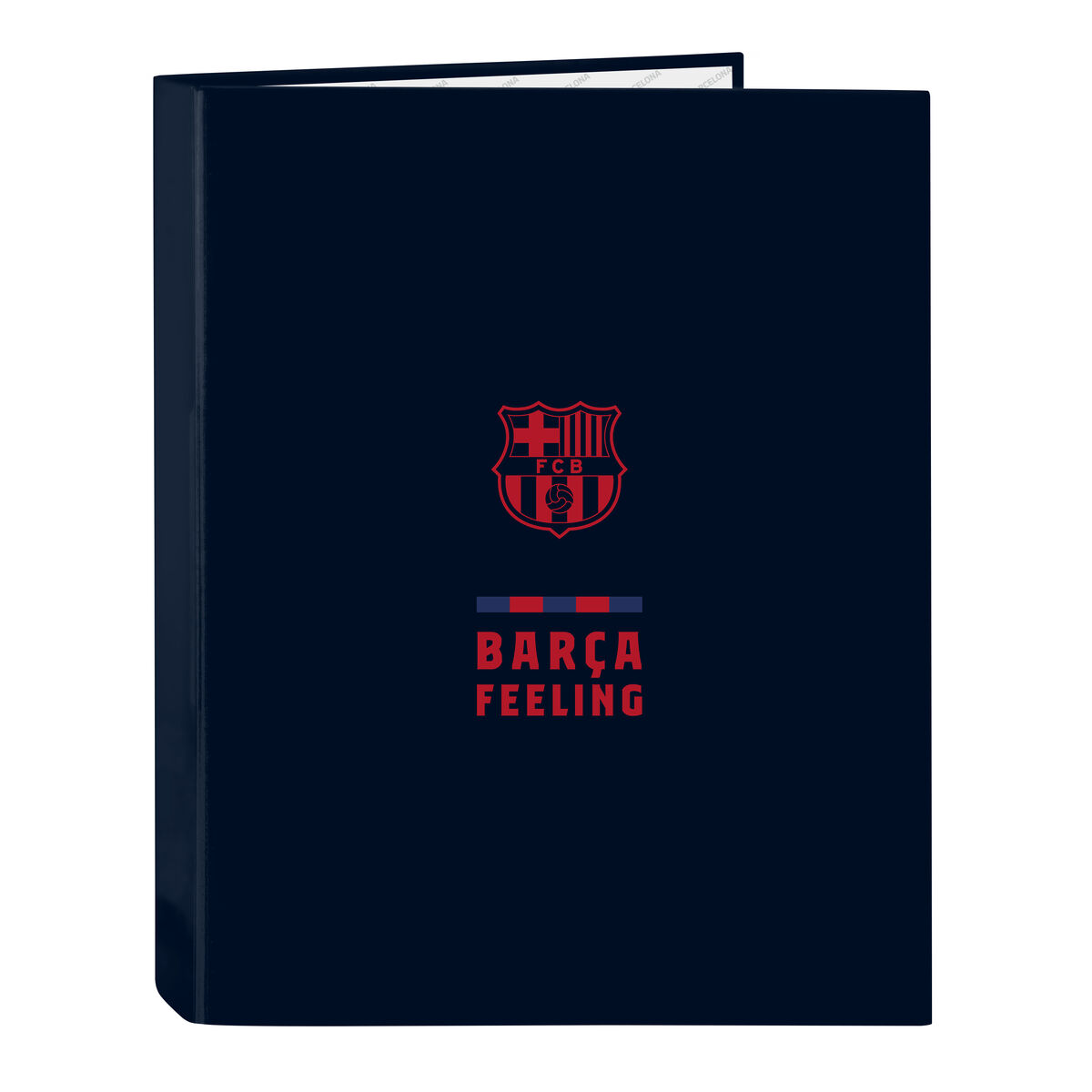 Ring binder F.C. Barcelona Navy Blue A4 (26.5 x 33 x 4 cm) Ring binder F.C. Barcelona Navy Blue A4 (26.5 x 33 x 4 cm)
