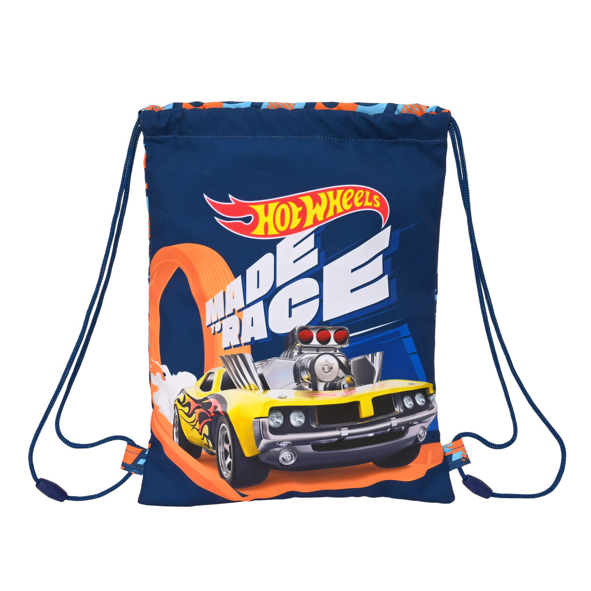 Backpack with Strings Hot Wheels Speed club Orange (26 x 34 x 1 cm) Backpack with Strings Hot Wheels Speed club Orange (26 x 34 x 1 cm)