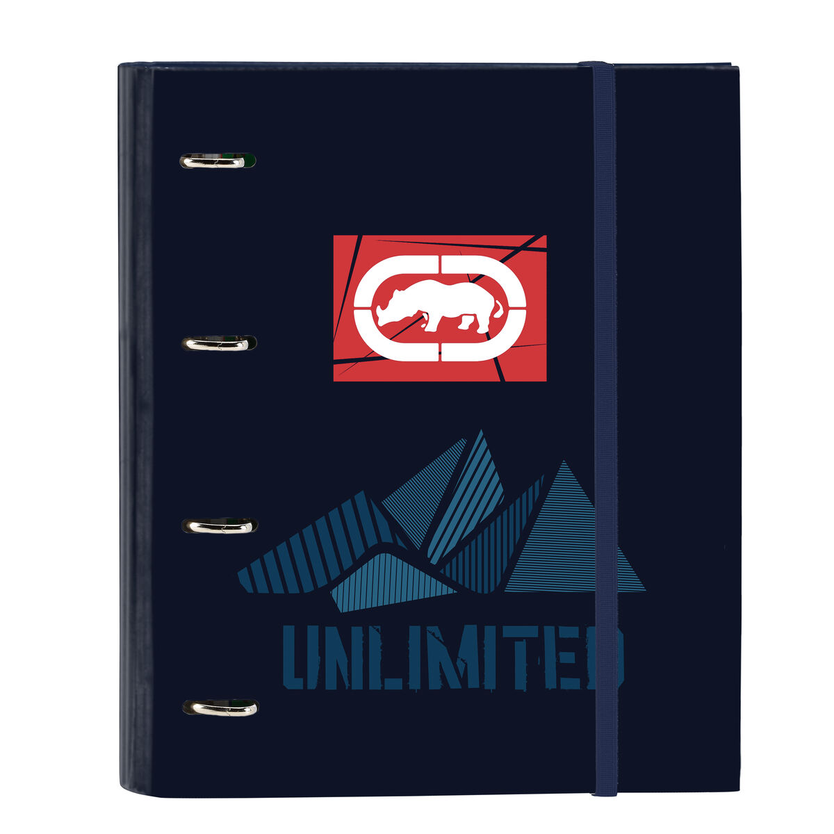 Ring binder EckÅ Unltd. Peaks Navy Blue (27 x 32 x 3.5 cm)