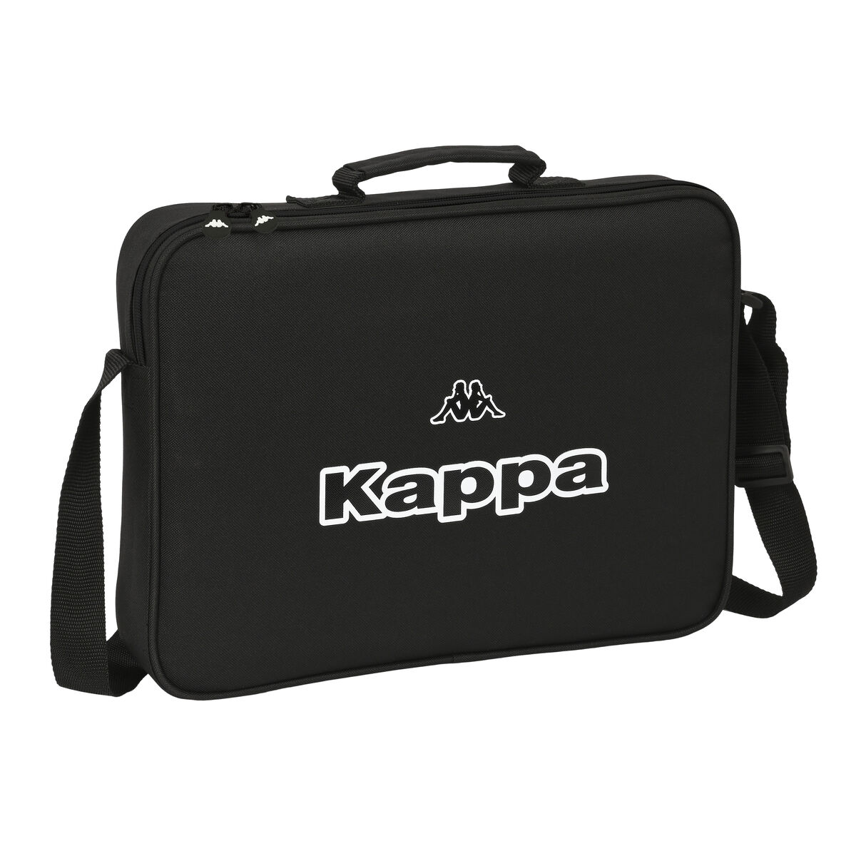 School Satchel Kappa Black Black (38 x 28 x 6 cm) School Satchel Kappa Black Black (38 x 28 x 6 cm)