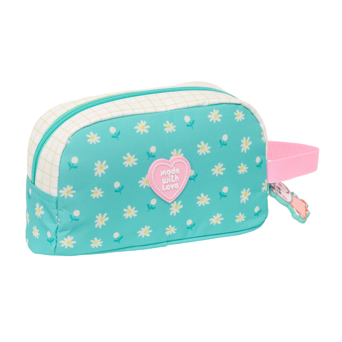 Thermal Lunchbox Peppa Pig Pretty flowers Yellow Mint 21,5 x 12 x 6,5 cm