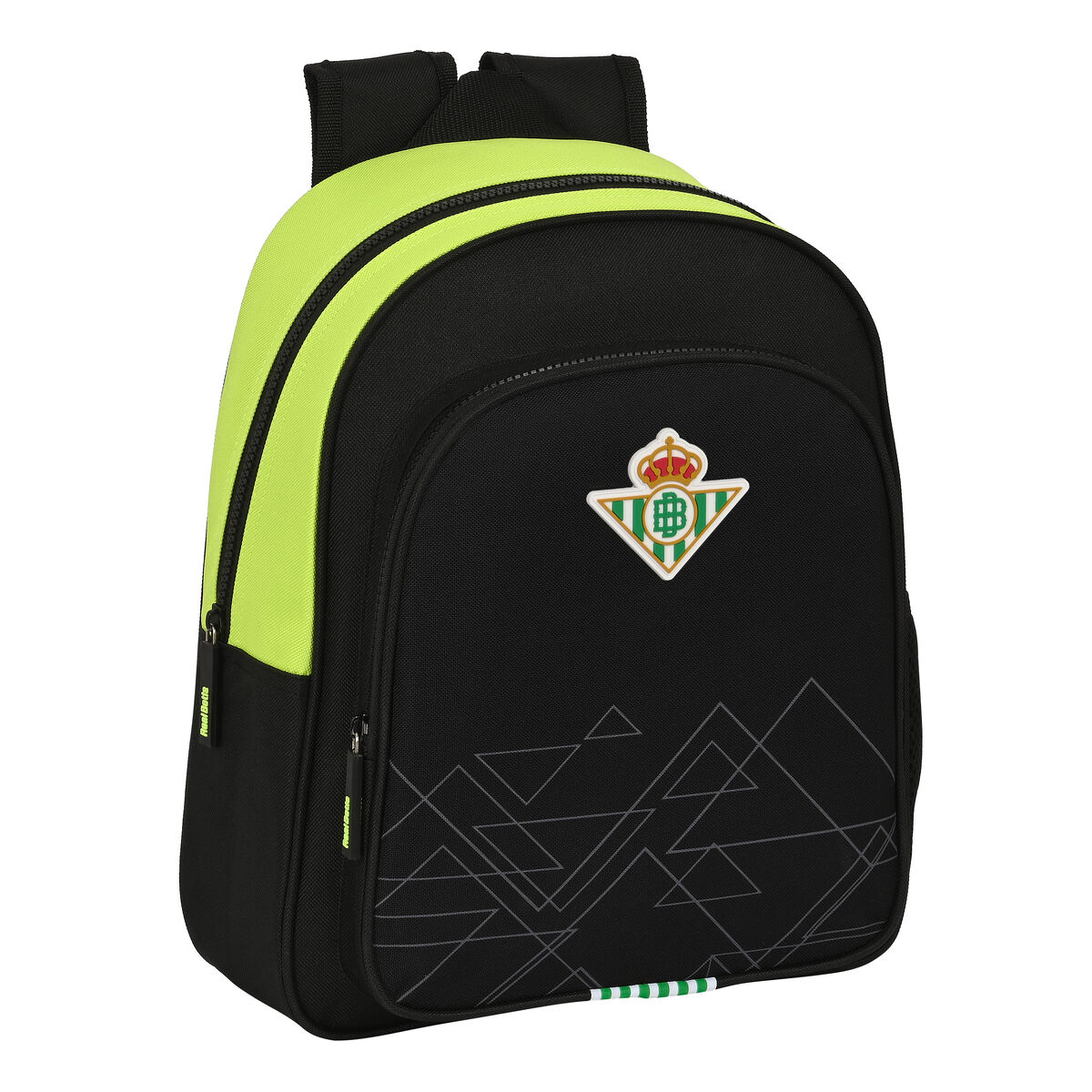 School Bag Real Betis Balompié Black Lime 28 x 34 x 10 cm School Bag Real Betis Balompié Black Lime 28 x 34 x 10 cm