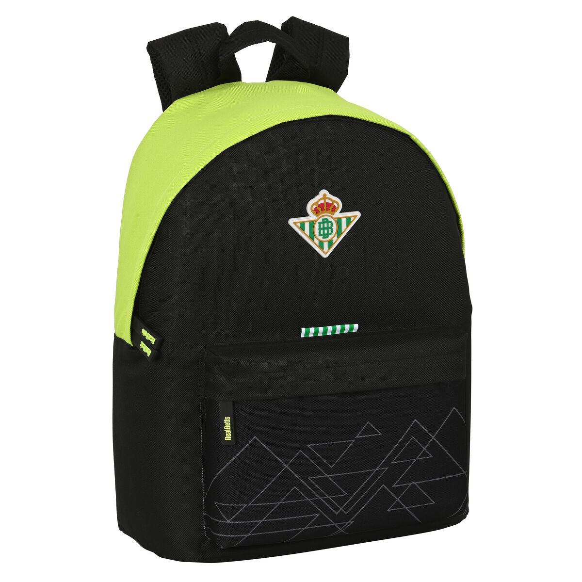 School Bag Real Betis Balompi 31 x 41 x 16 cm Black Lime School Bag Real Betis Balompi 31 x 41 x 16 cm Black Lime