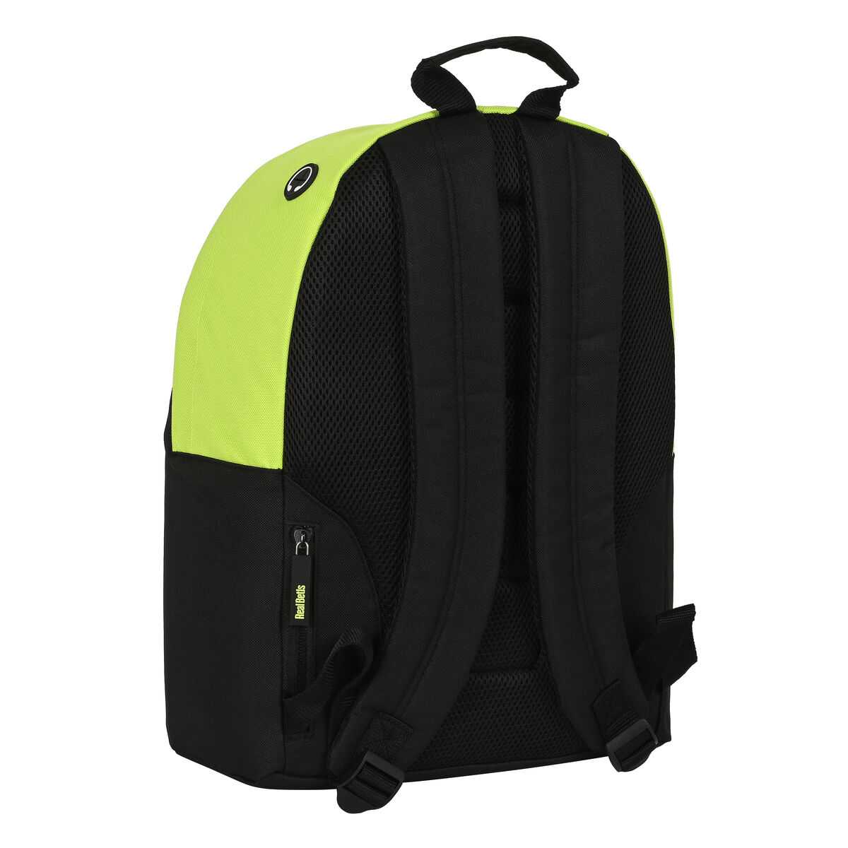 School Bag Real Betis Balompi   31 x 41 x 16 cm Black Lime