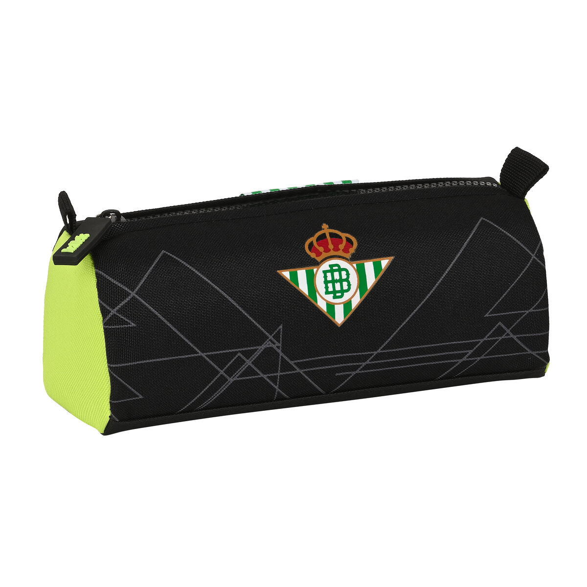 School Case Real Betis BalompiÃ© Black Lime 21 x 8 x 7 cm
