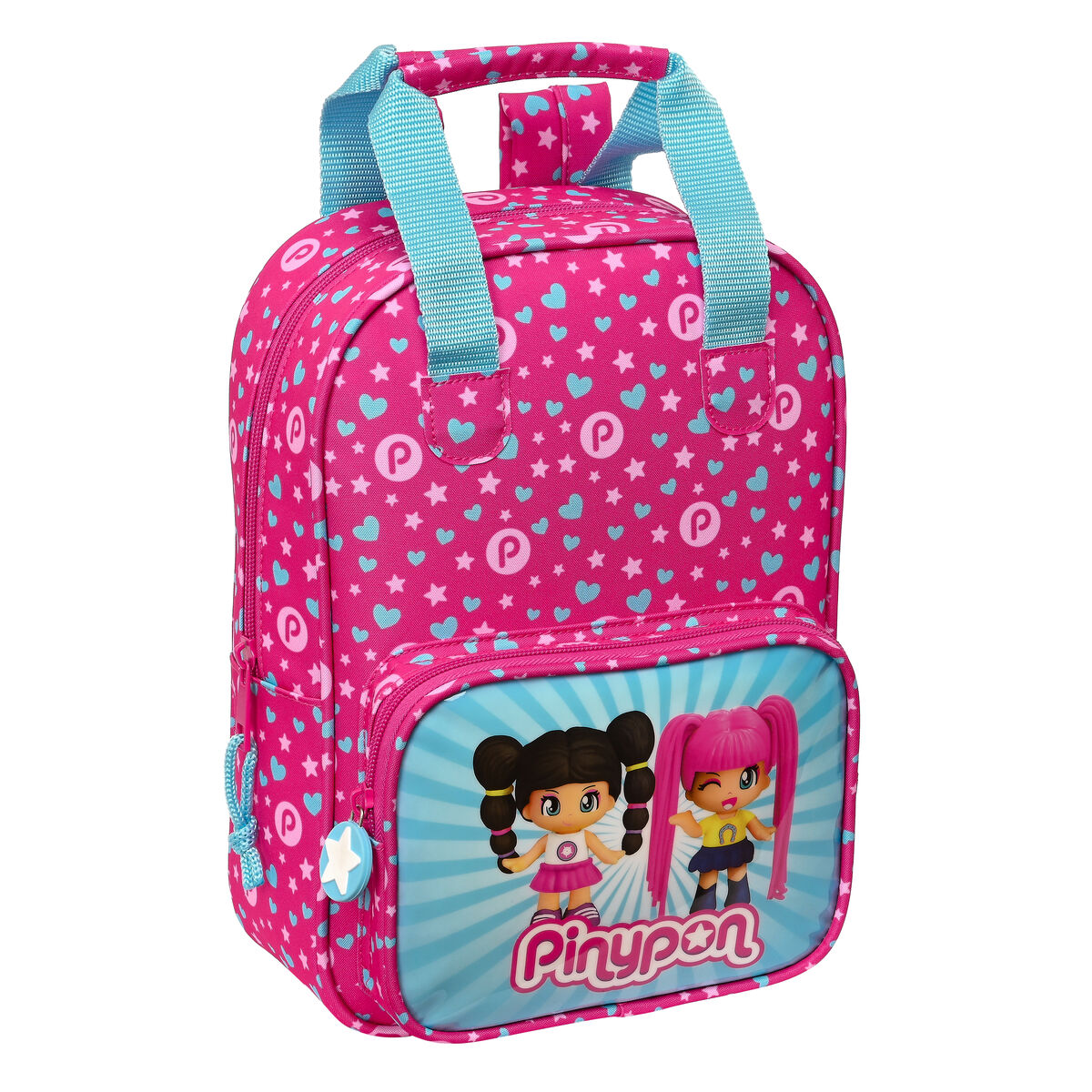 School Bag Pinypon Blue Pink 20 x 28 x 8 cm School Bag Pinypon Blue Pink 20 x 28 x 8 cm