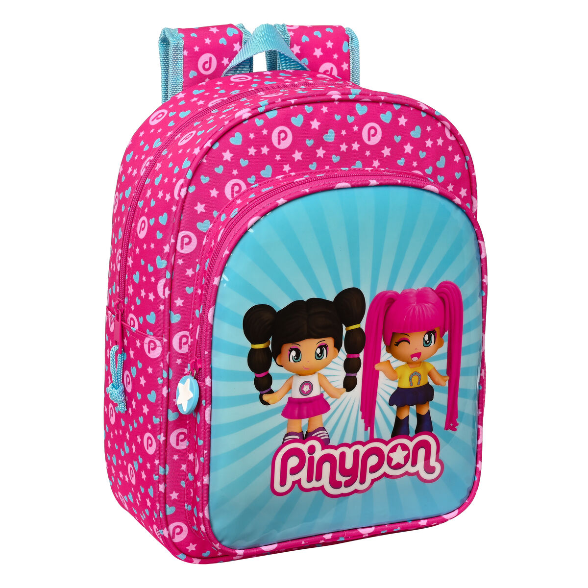 School Bag Pinypon Blue Pink 26 x 34 x 11 cm School Bag Pinypon Blue Pink 26 x 34 x 11 cm