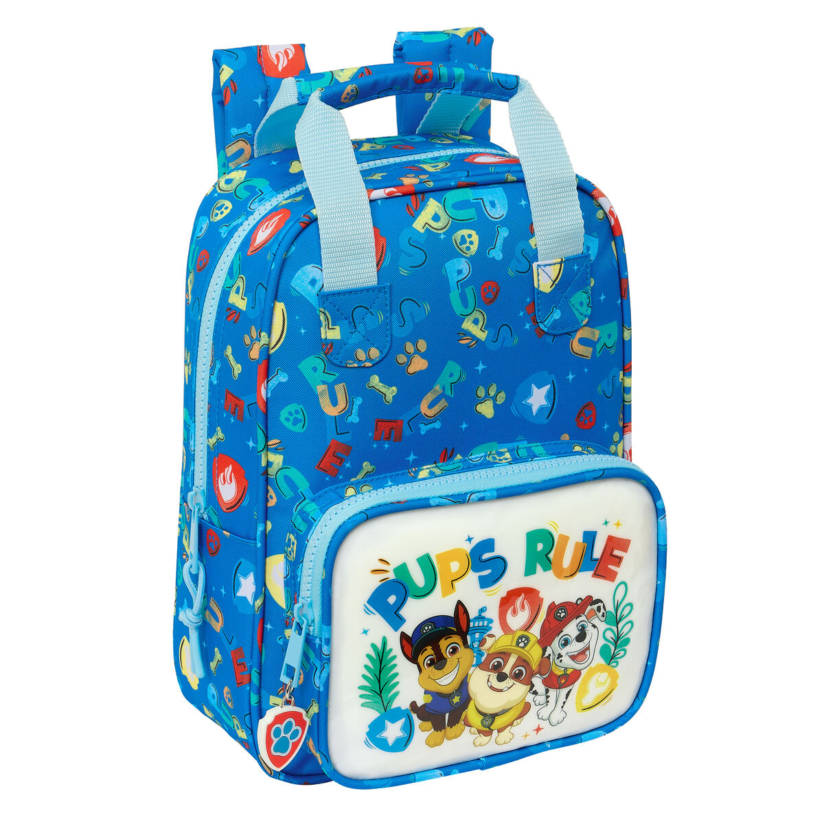 School Bag The Paw Patrol Pups rule Blue 20 x 28 x 8 cm School Bag The Paw Patrol Pups rule Blue 20 x 28 x 8 cm