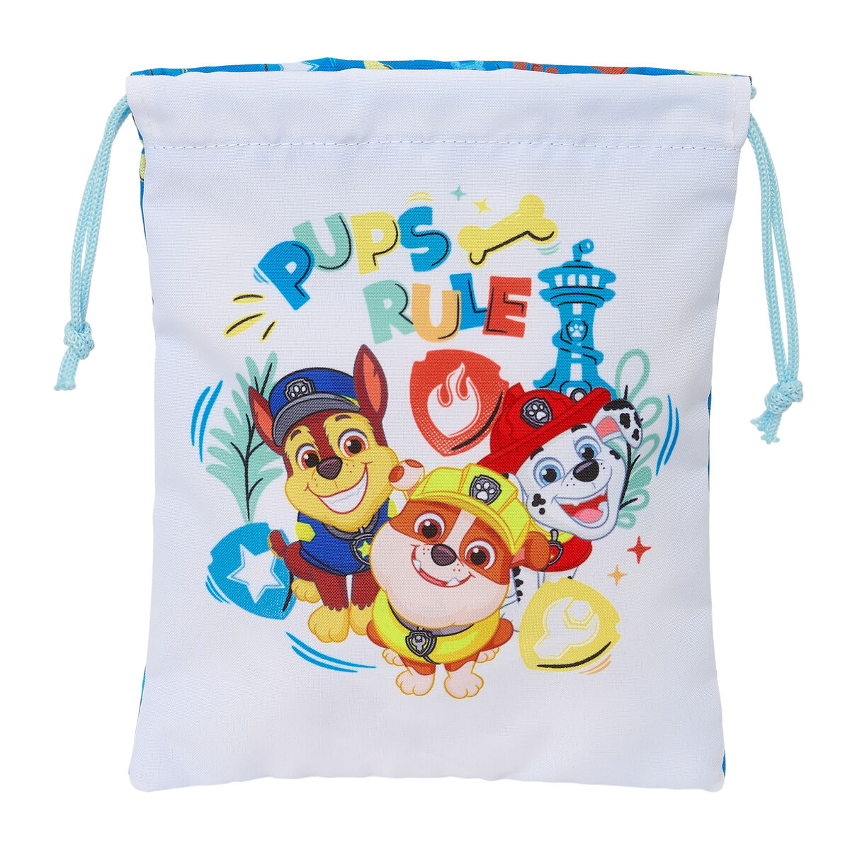 snack bag The Paw Patrol Pups rule Blue snack bag The Paw Patrol Pups rule Blue