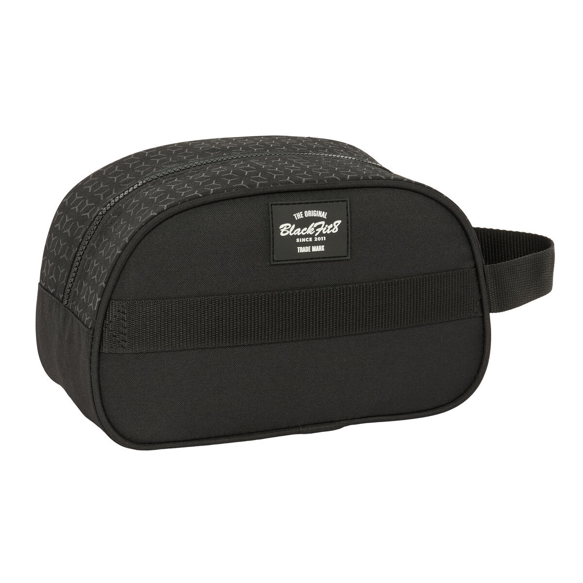 Travel Vanity Case BlackFit8 Old school Black Grey Recyclable 26 x 15 x 12 cm