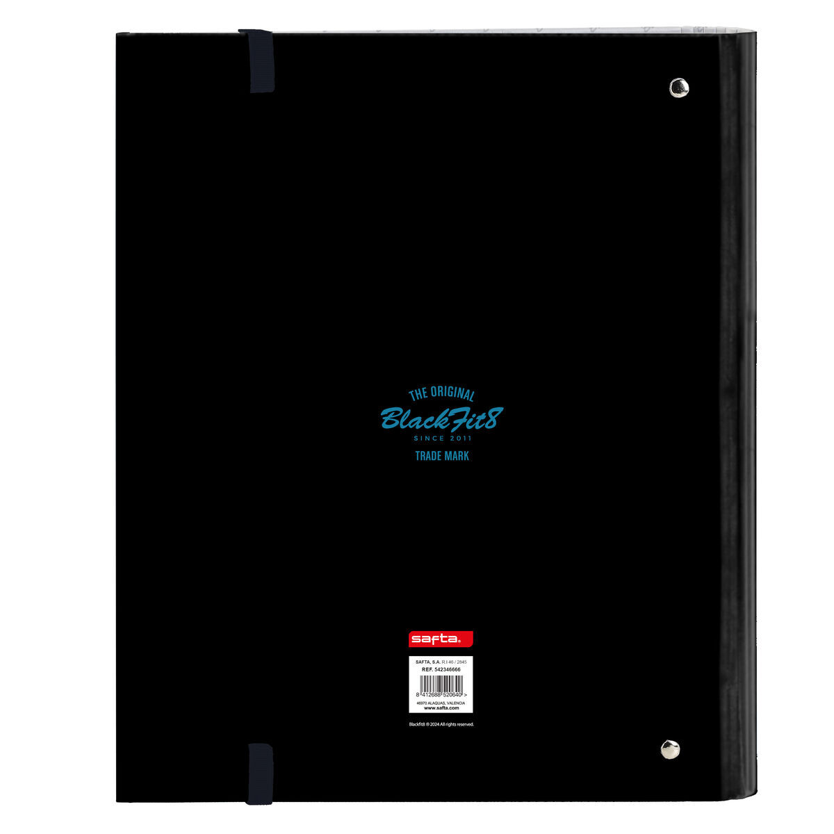 Ring binder BlackFit8 California Blue Black 27 x 32 x 3.5 cm