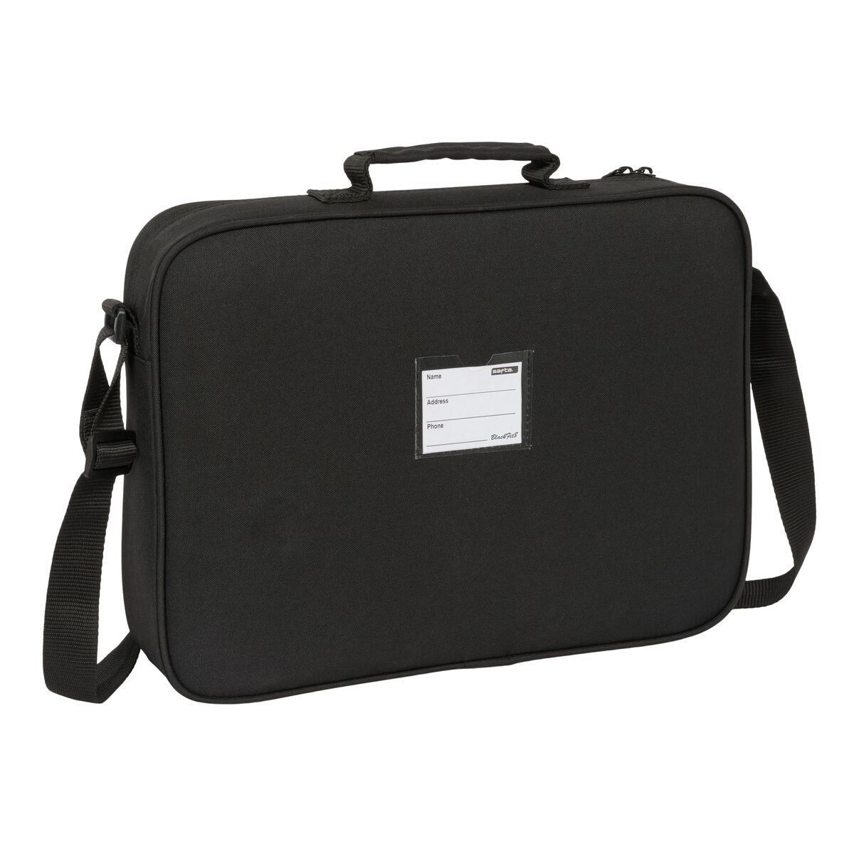 School Satchel BlackFit8 California Blue Black 38 x 28 x 6 cm