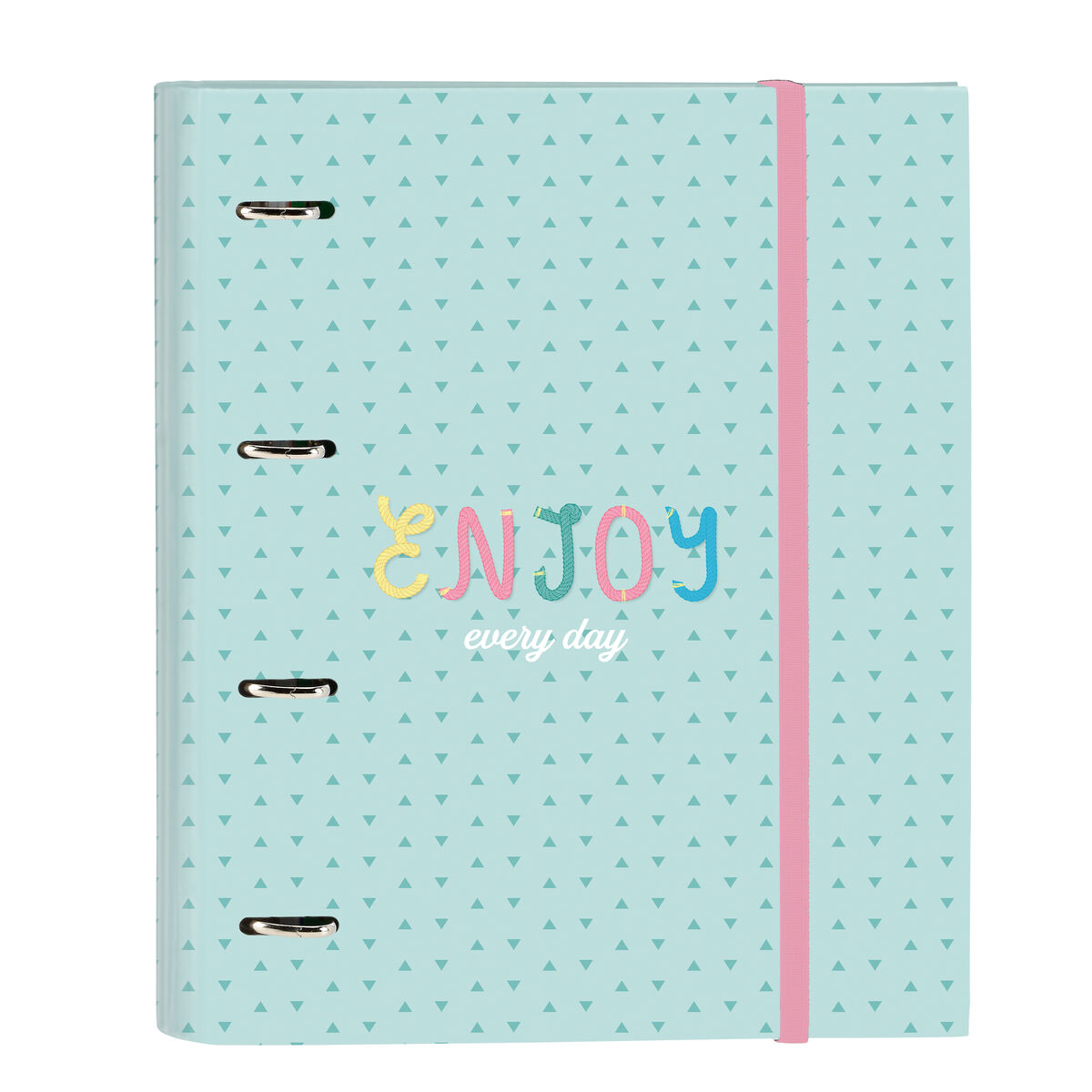Ring binder BlackFit8 Enjoy Green 27 x 32 x 3.5 cm Ring binder BlackFit8 Enjoy Green 27 x 32 x 3.5 cm