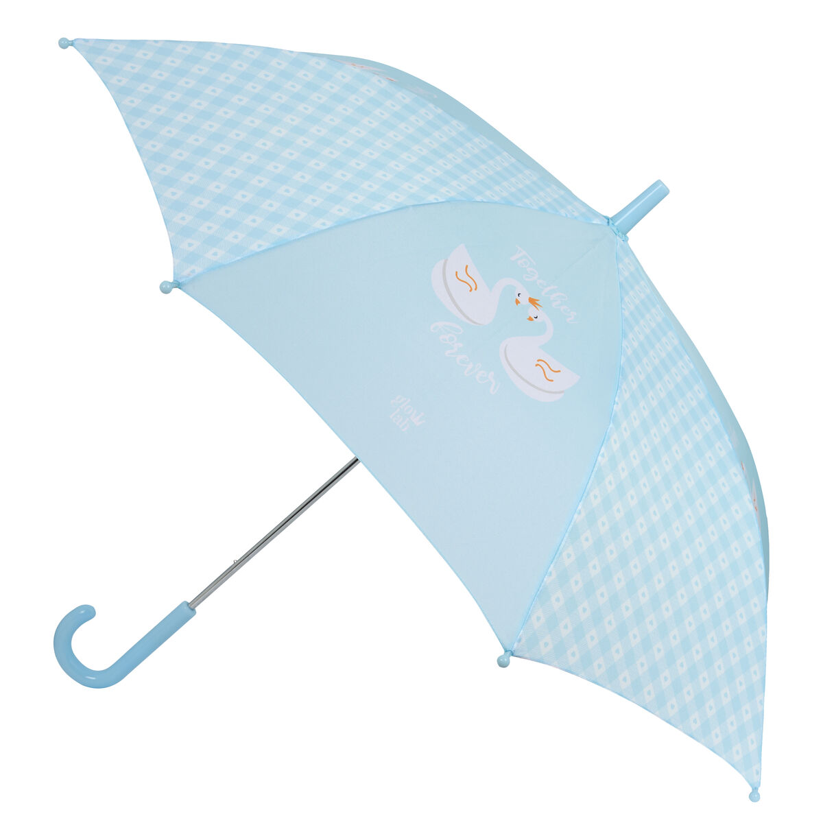 Umbrella Glow Lab Cisnes Blue Ø 86 cm Umbrella Glow Lab Cisnes Blue Ø 86 cm