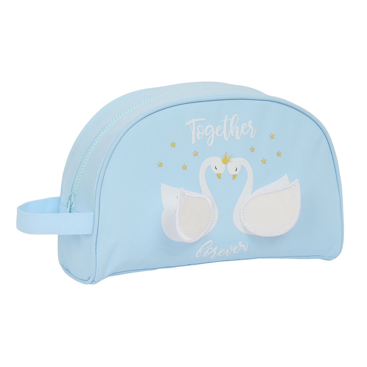 School Toilet Bag Glow Lab Cisnes Light Blue 28 x 18 x 10 cm School Toilet Bag Glow Lab Cisnes Light Blue 28 x 18 x 10 cm