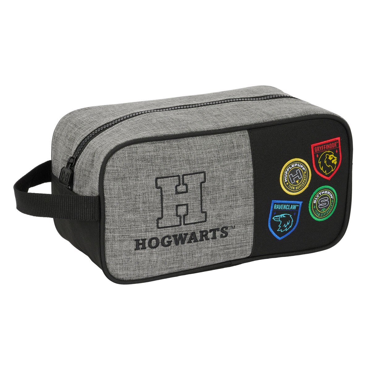 Travel Slipper Holder Harry Potter House of champions Black Grey 29 x 15 x 14 cm Travel Slipper Holder Harry Potter House of champions Black Grey 29 x 15 x 14 cm