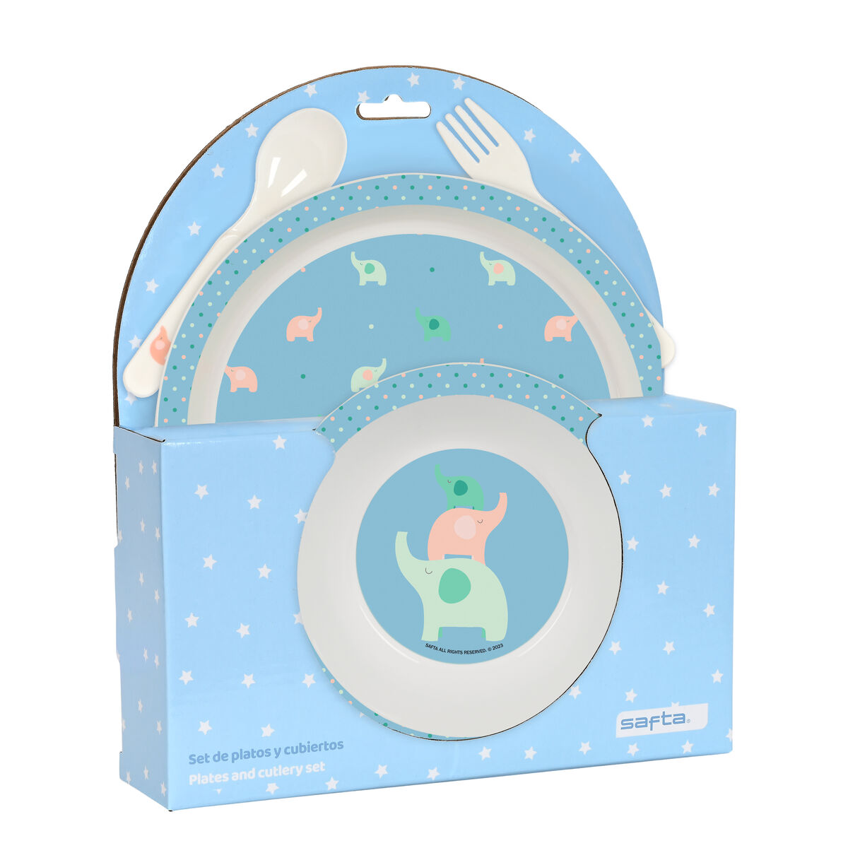 Children’s Dinner Set Safta Elefantes (4 Pieces) Children’s Dinner Set Safta Elefantes (4 Pieces)