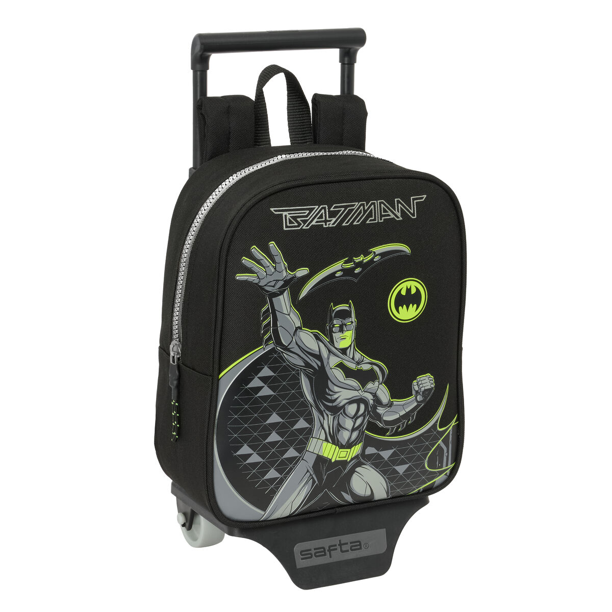 School Rucksack with Wheels Batman Game over Black 22 x 27 x 10 cm School Rucksack with Wheels Batman Game over Black 22 x 27 x 10 cm