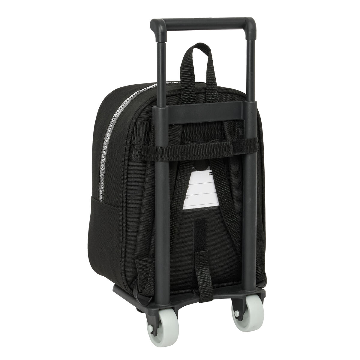 School Rucksack with Wheels Batman Game over Black 22 x 27 x 10 cm