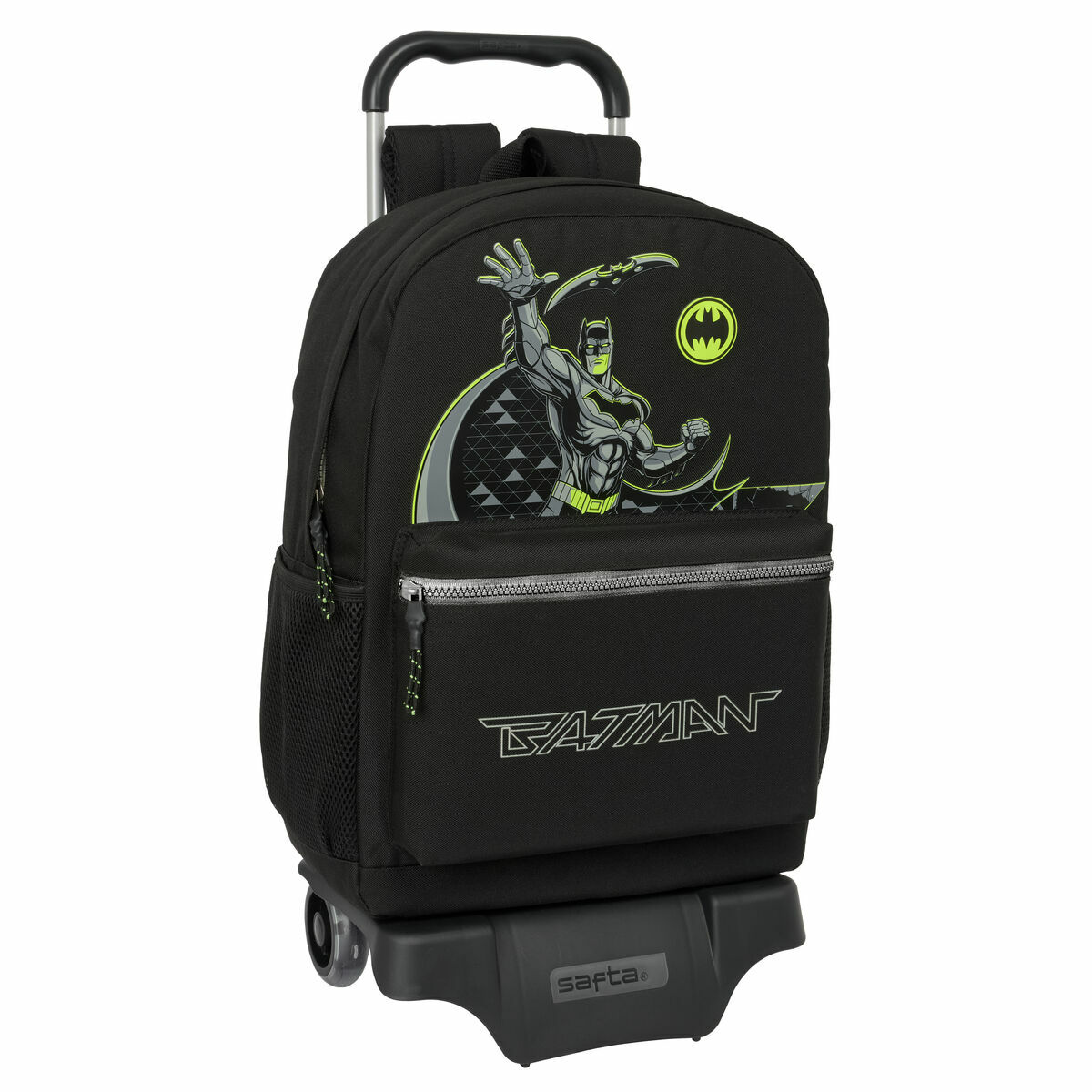 School Rucksack with Wheels Batman Game over Black 30 x 43 x 14 cm School Rucksack with Wheels Batman Game over Black 30 x 43 x 14 cm